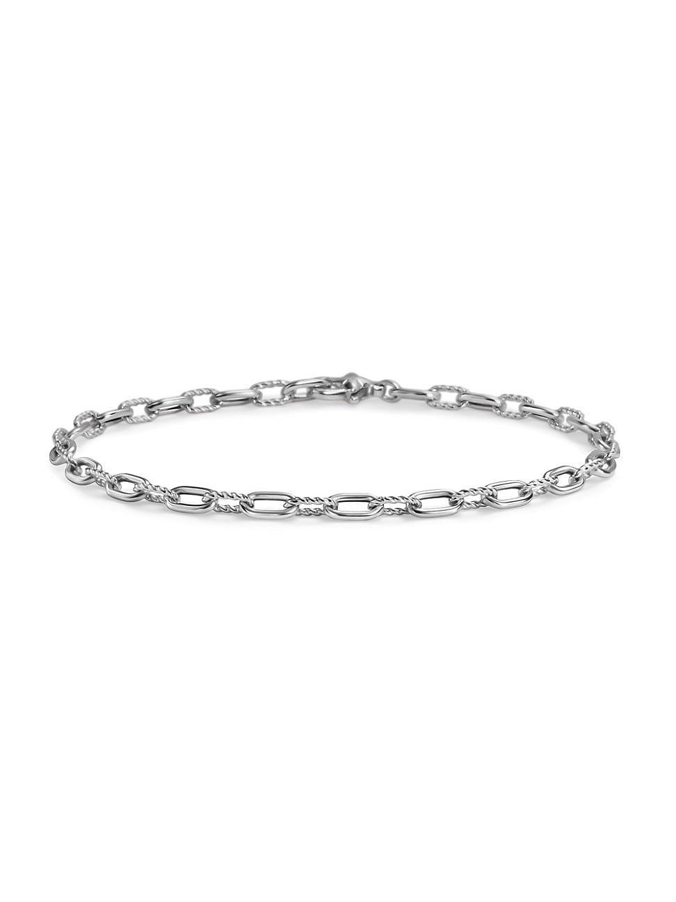 Womens DY Madison Chain Bracelet in Sterling Silver, 3mm Product Image