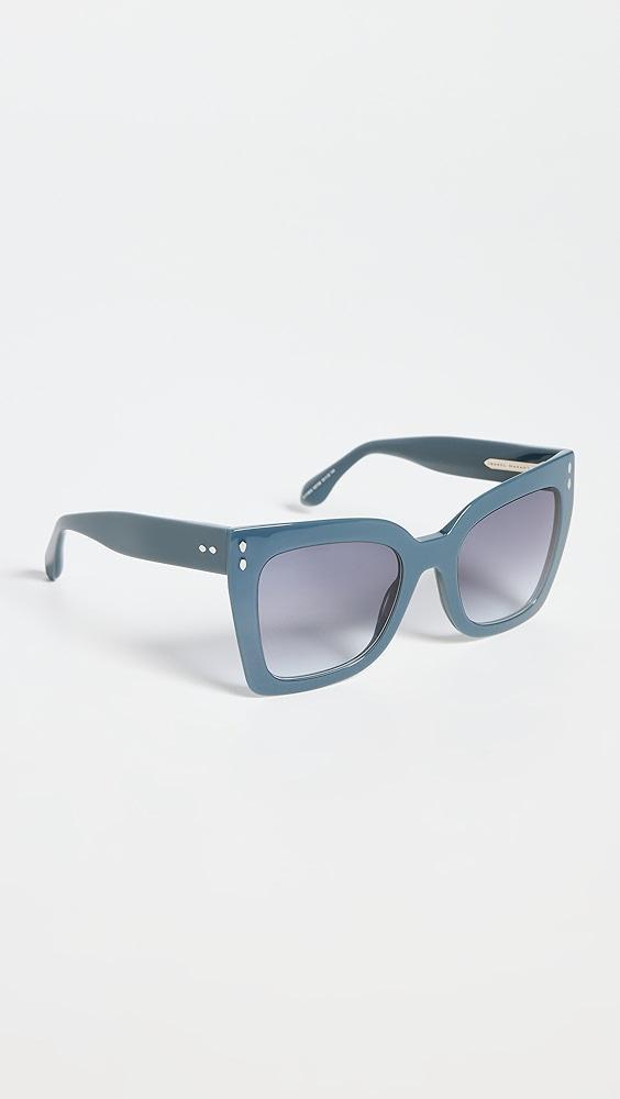 Isabel Marant Oversized Cat Eye Sunglasses | Shopbop Product Image