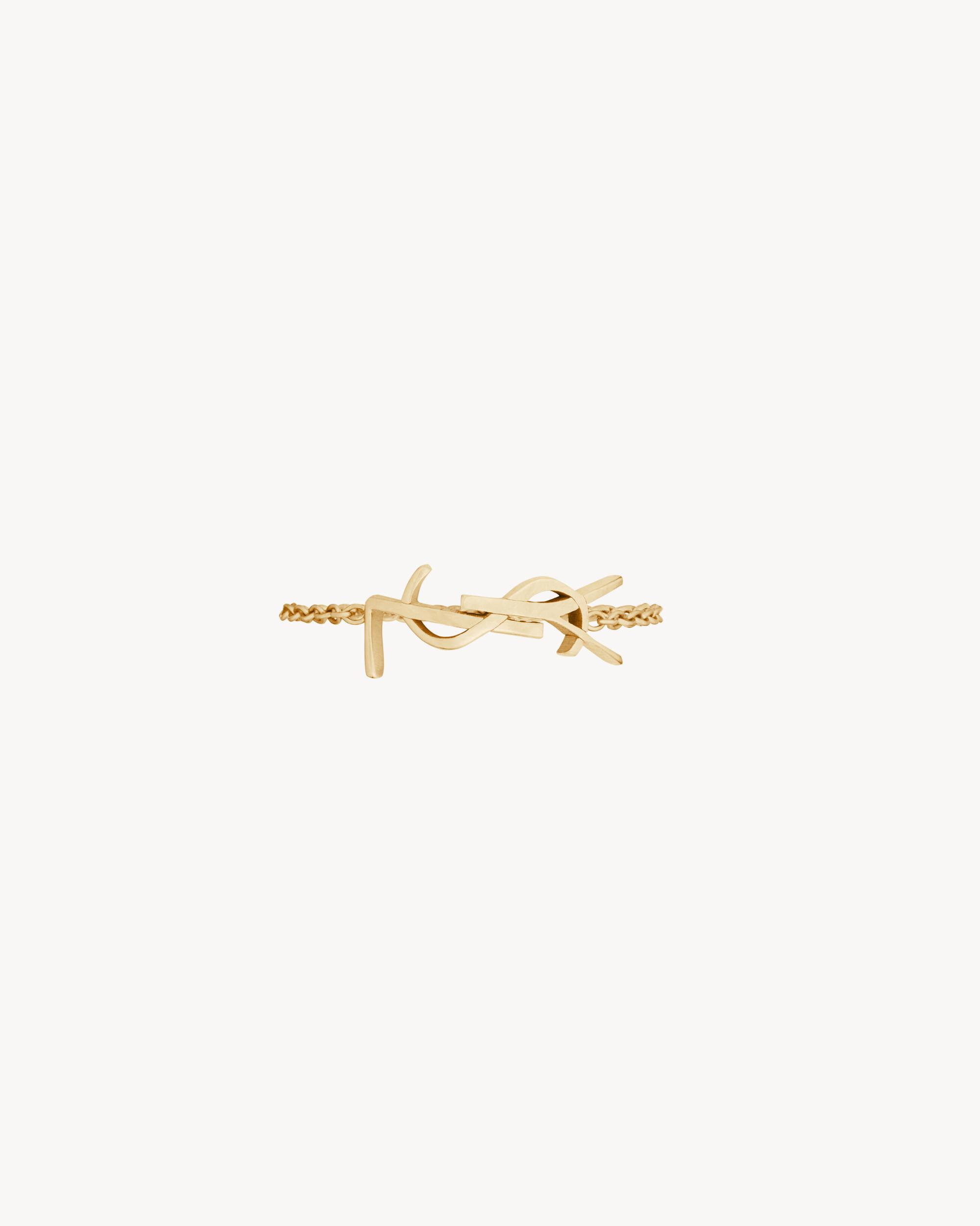 CASSANDRE chain ring in 18K yellow gold Product Image