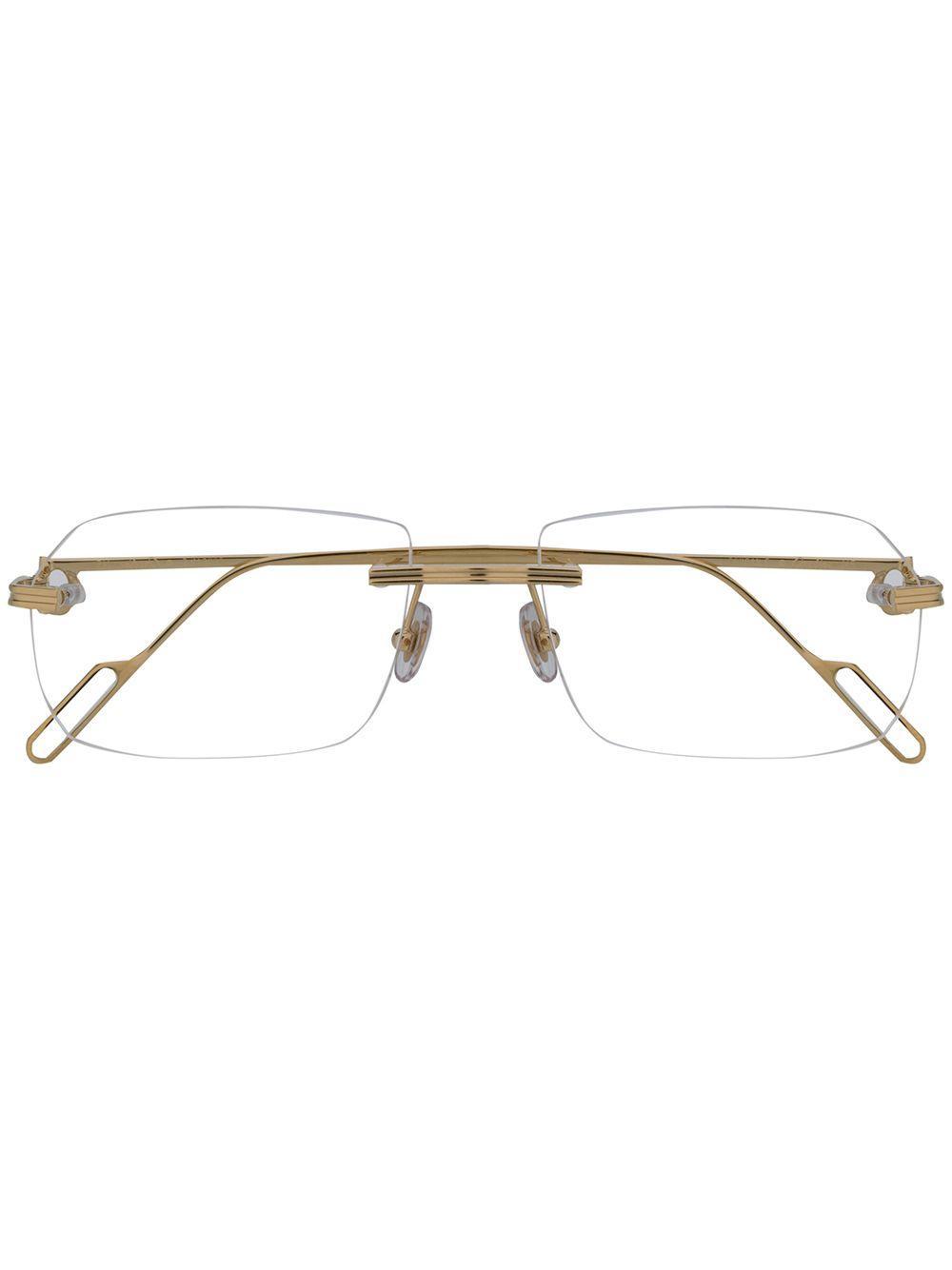 rimless design glasses Product Image