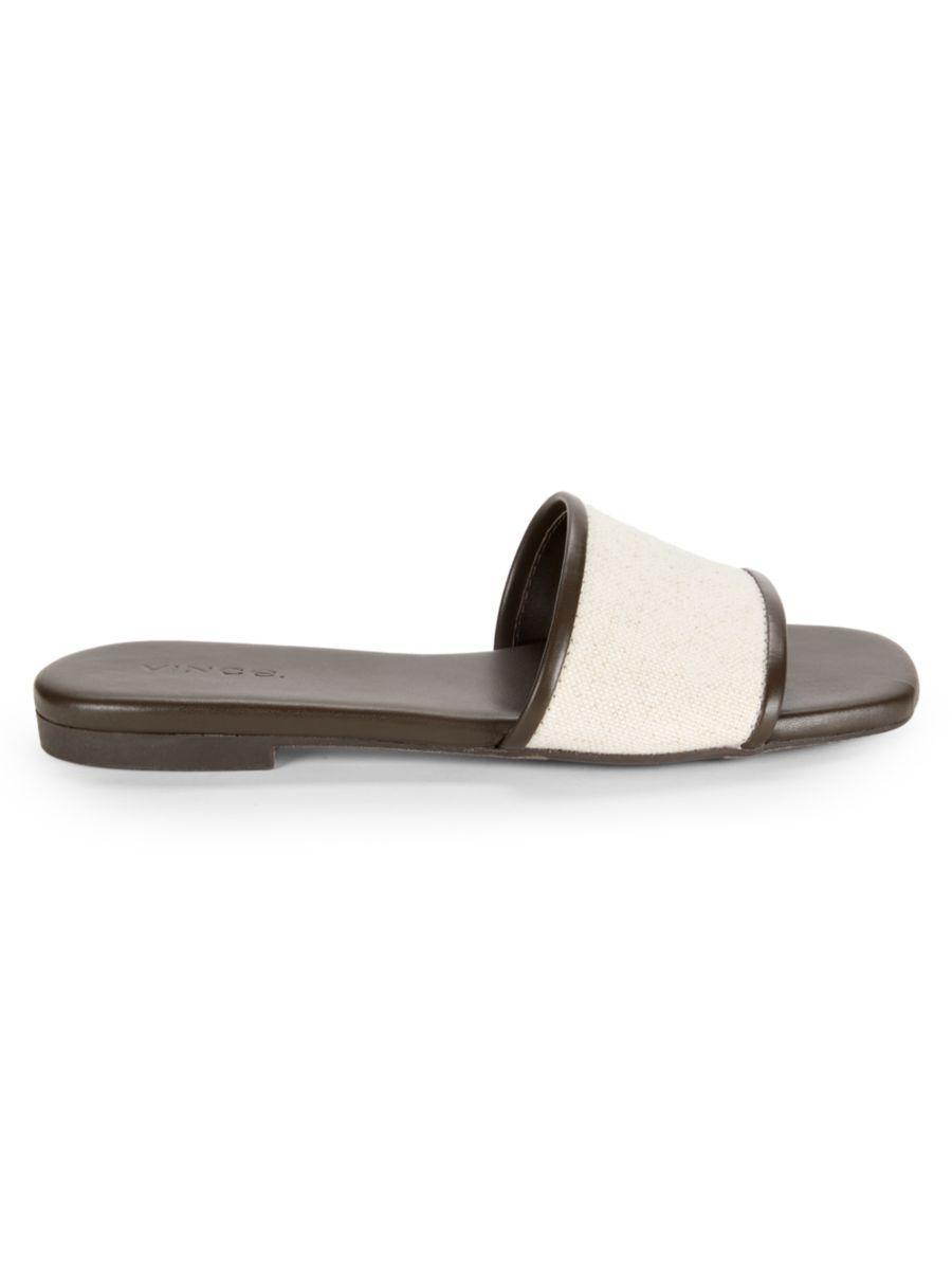 Debra Slide Sandal In Brown Multicolor Product Image