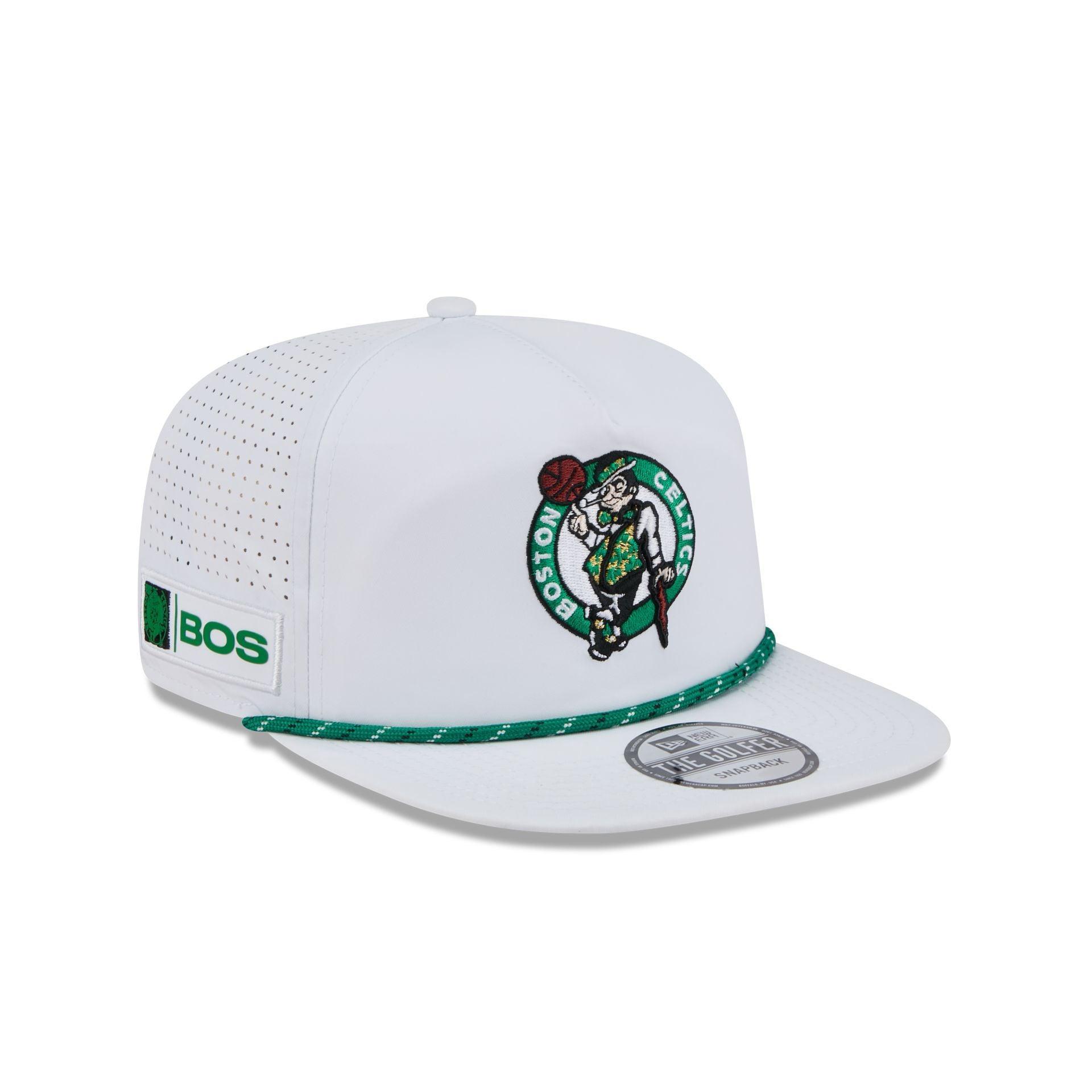 Boston Celtics Optic White Performance Rope Golfer Hat Male Product Image
