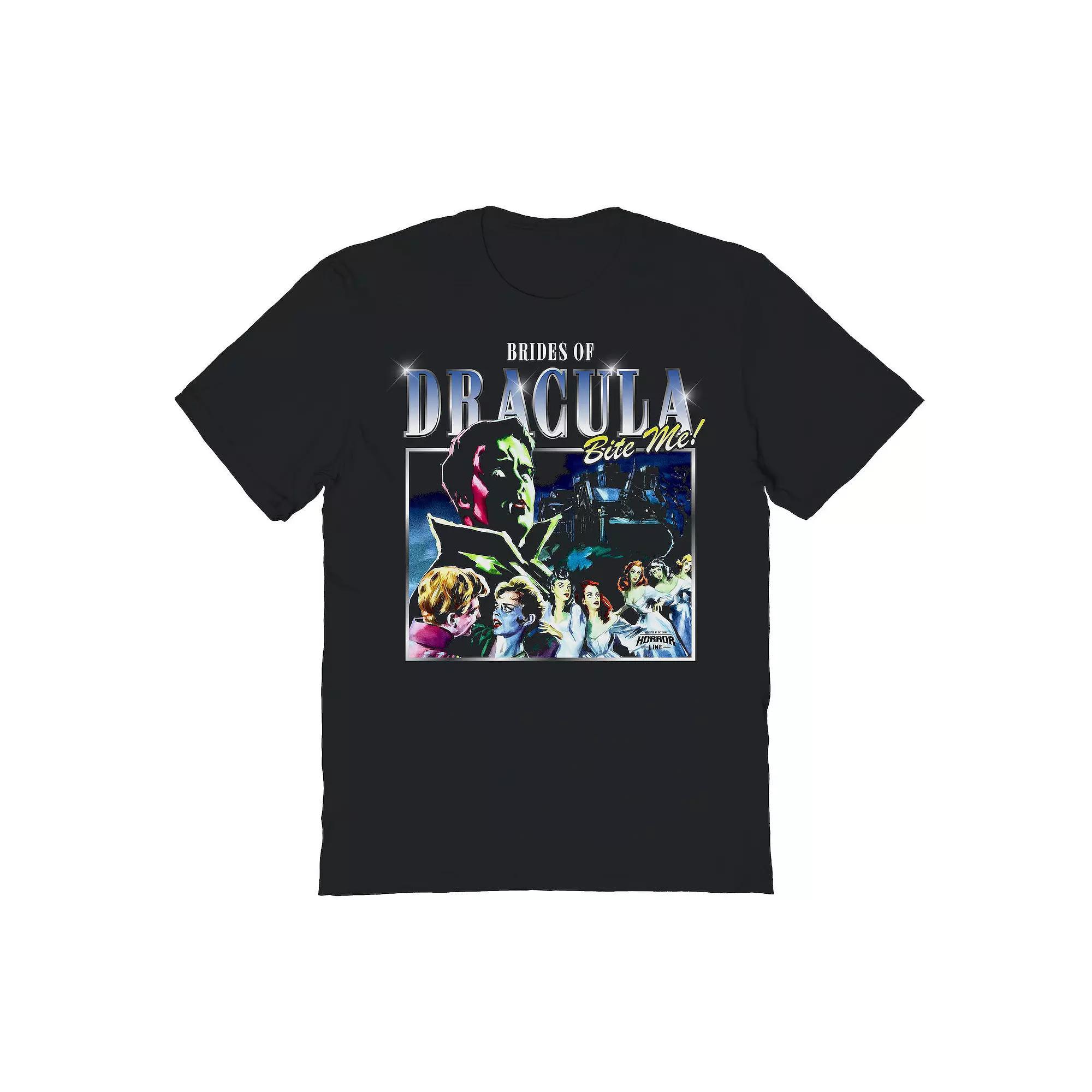 Men's Bite Me Dracula Horror Graphic Tee, Adult Unisex,  Product Image