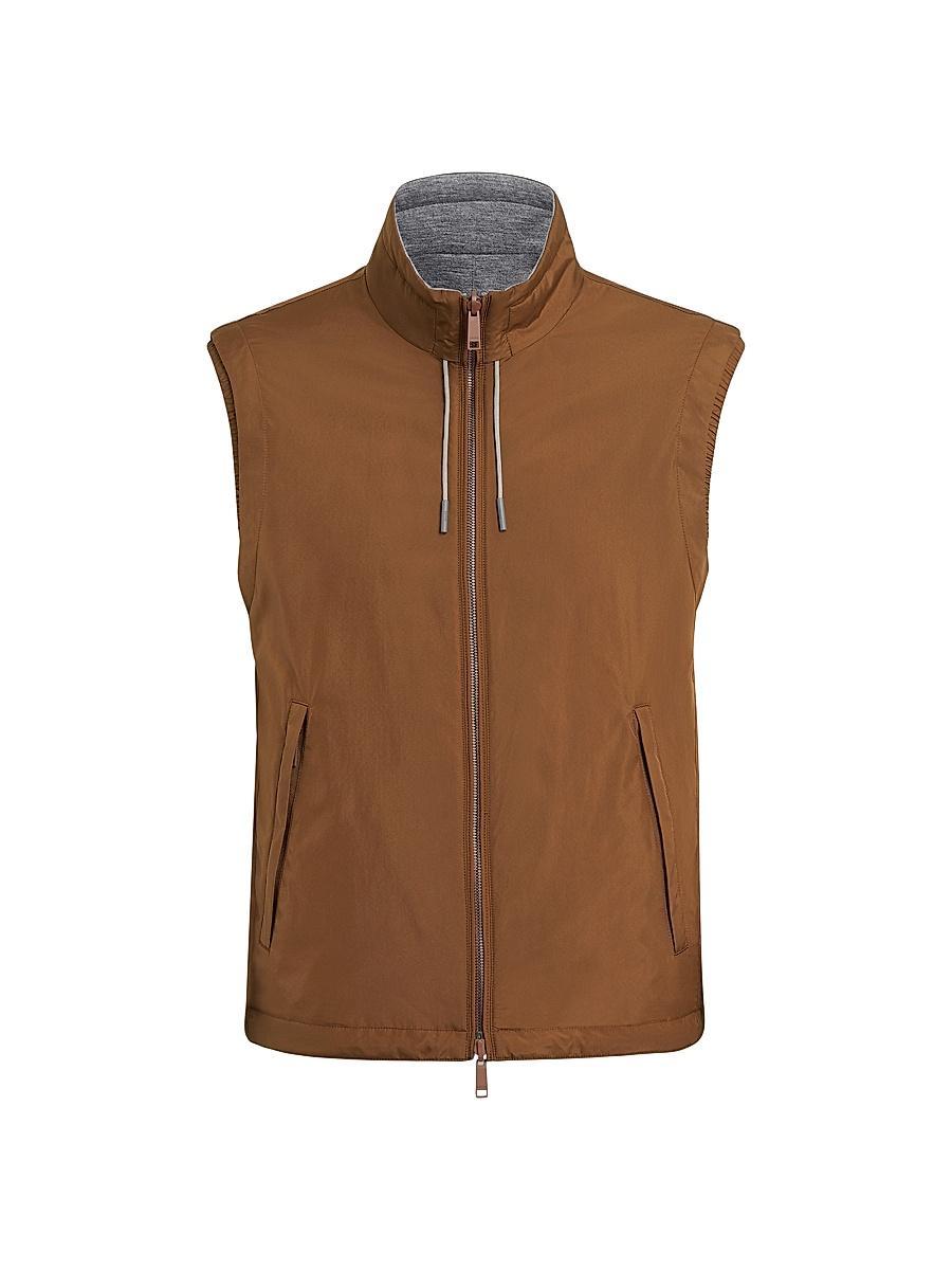 Mens Technical Fabric Reversible Brezza Vest Product Image