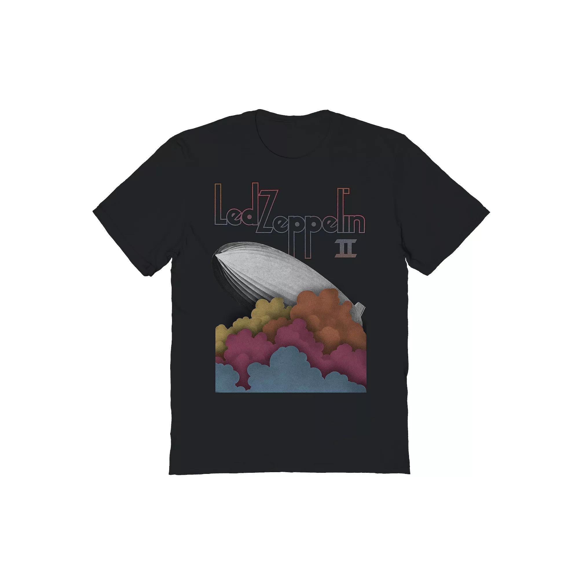 Men's Led Zeppelin Roman Sky Graphic Tee, Size: Large, Black Product Image