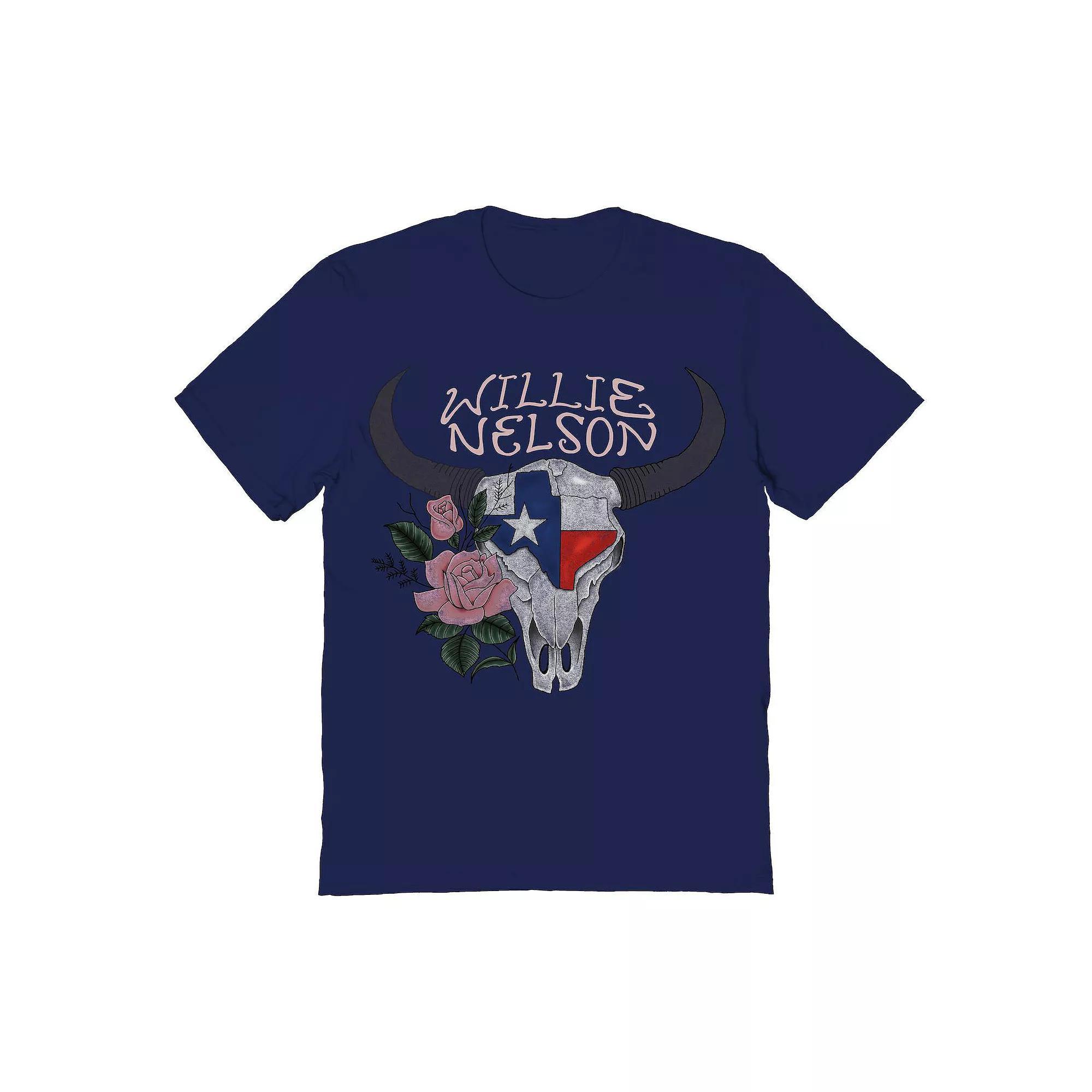Men's Willie Nelson Texas Roses Star Graphic Tee, Adult Unisex,  Product Image
