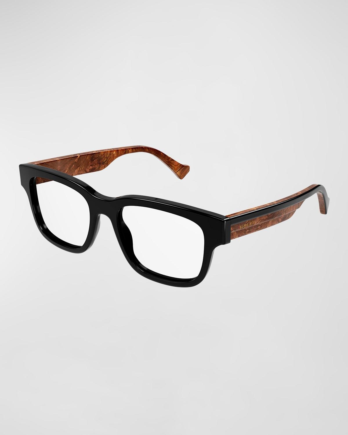 Mens Acetate Square Optical Glasses Product Image