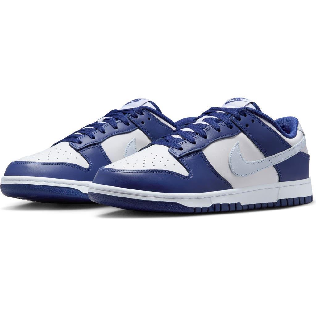 NIKE Dunk Low Retro In Deep Royal Blue/grey/white Product Image