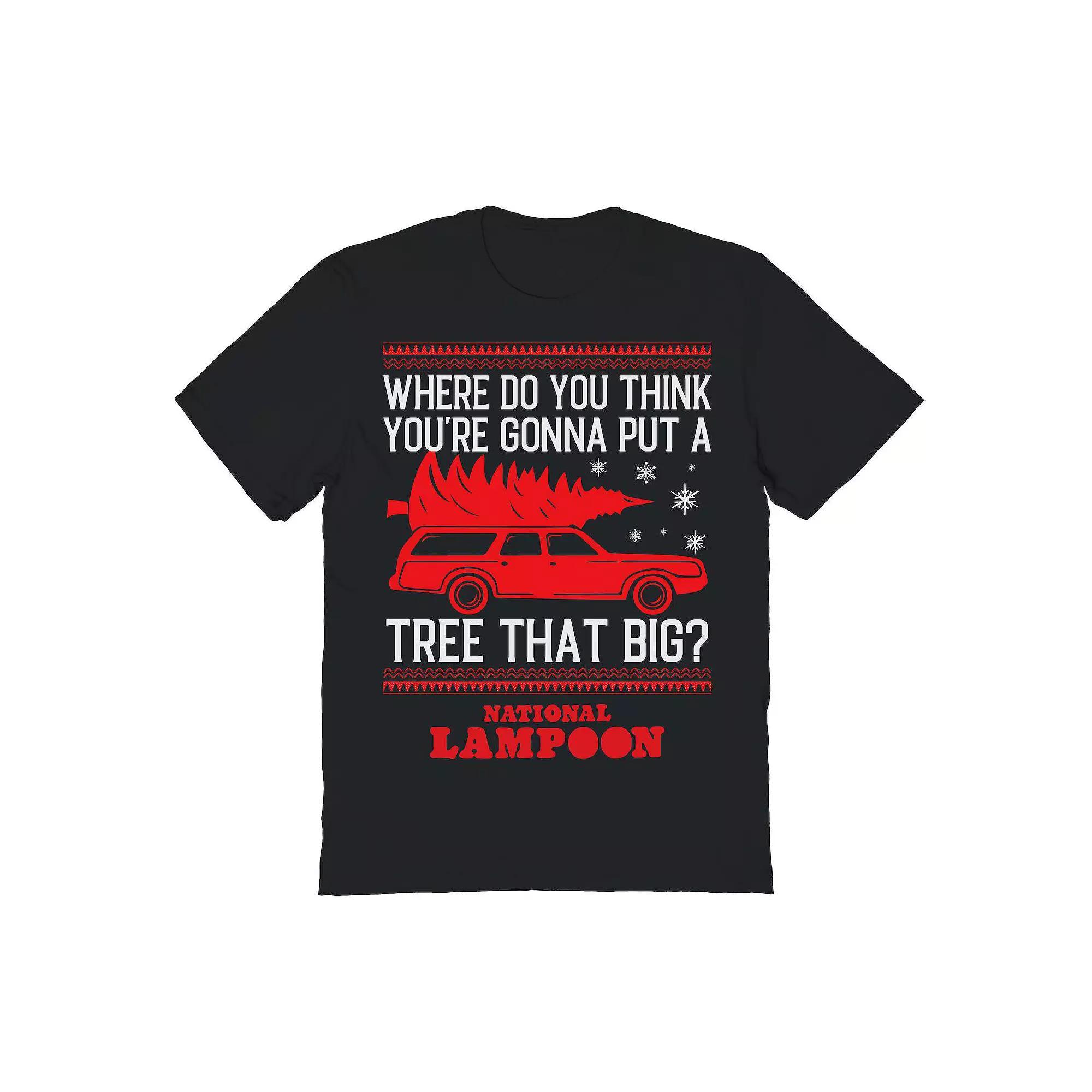 Men's Big Tree National Lampoon's Christmas Vacation Graphic Tee,  Product Image