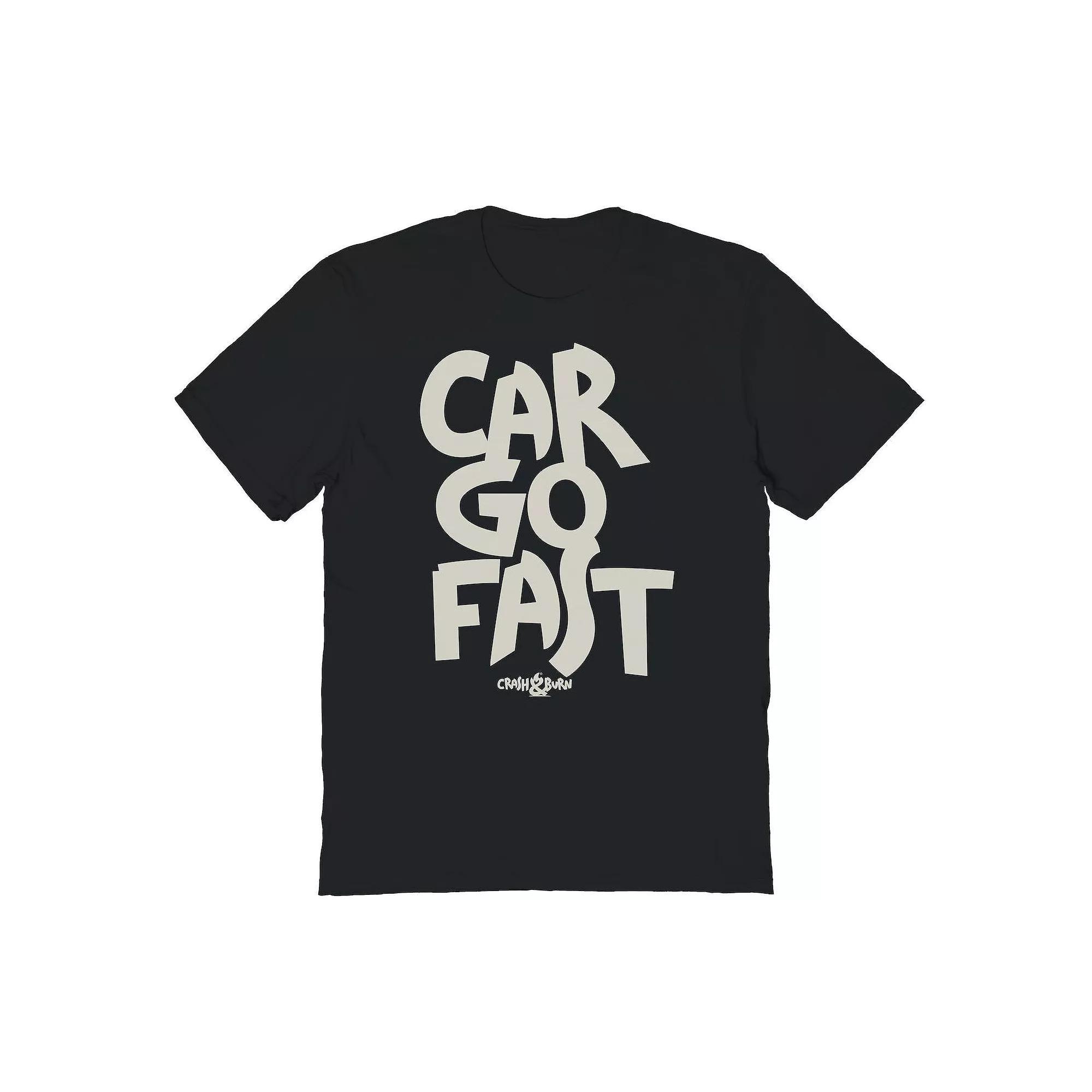 Men's COLAB89 by Threadless Car Go Fast OW Tee Graphic Tee, Size: Medium, Black Product Image