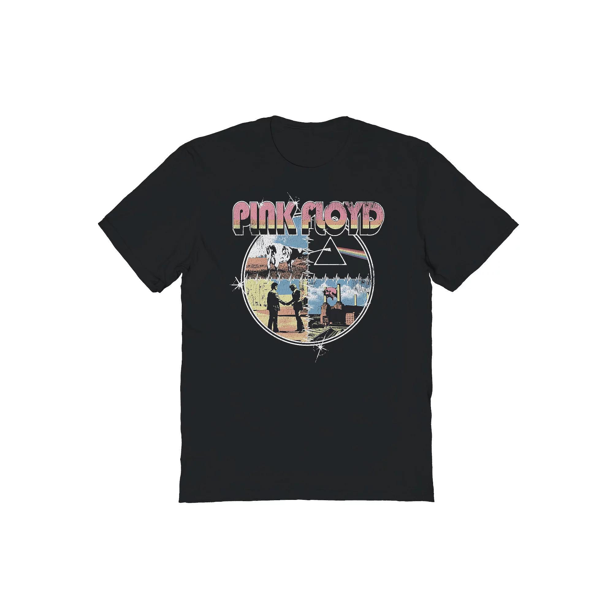 Men's Pink Floyd Graphic Tee, Size: Large, Black Product Image