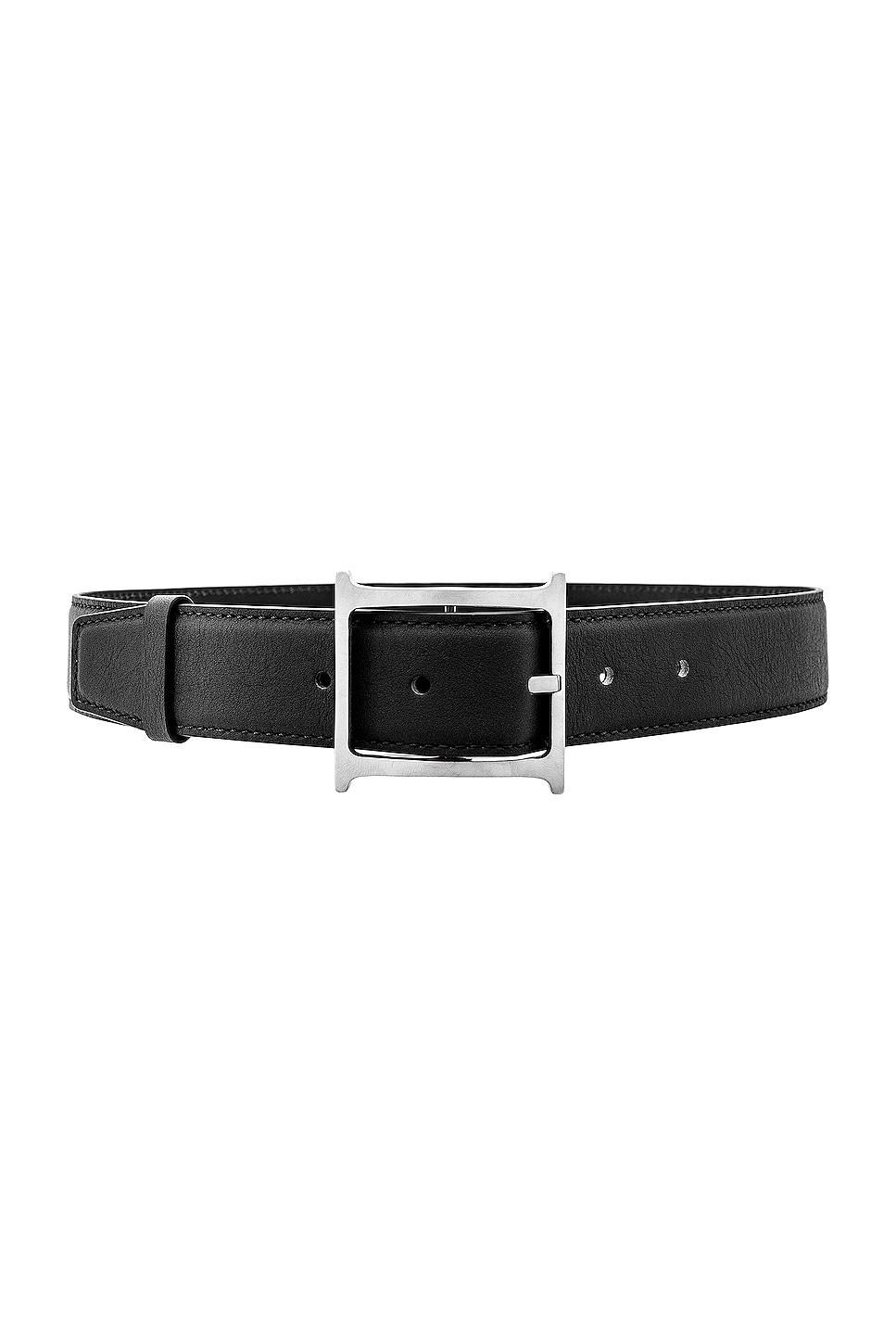 Helsa Logo Contrast Belt Black. (also in M, S, XL, XS). Product Image