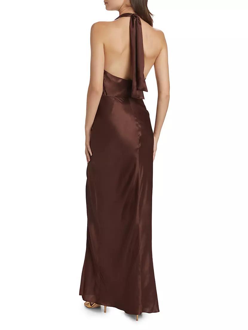 Galilea Halter Maxi Dress Product Image