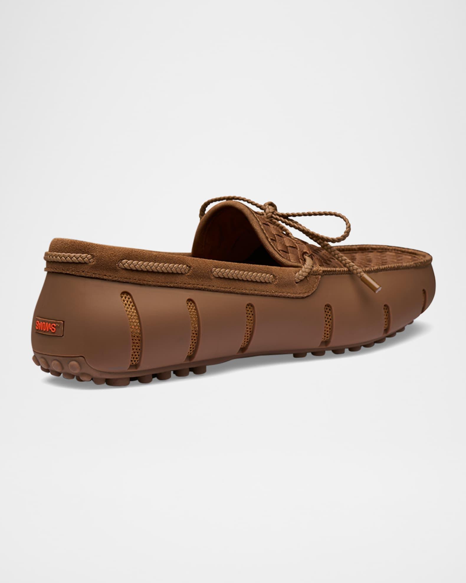 Men's Woven Textile and Suede Drivers Product Image