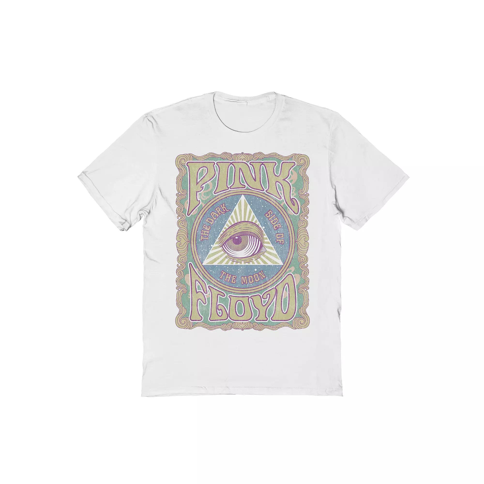 Men's Pink Floyd All Seeing Eye Graphic Tee, Size: XXL, White Product Image