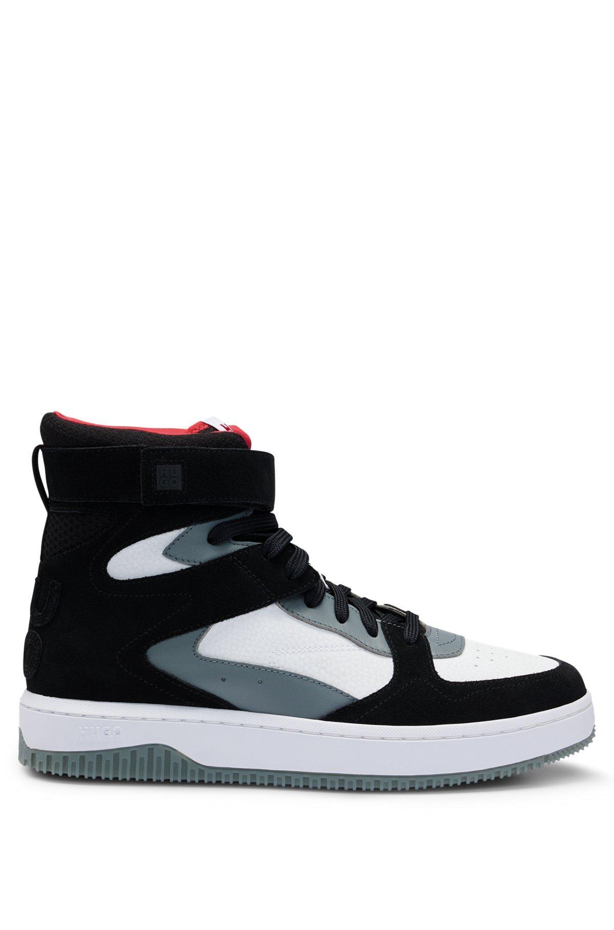 High-top sneakers in a paneled design Product Image