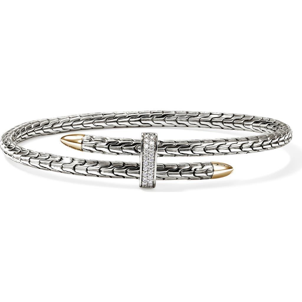 JOHN HARDY Spear Bangle In Silver/gold Product Image