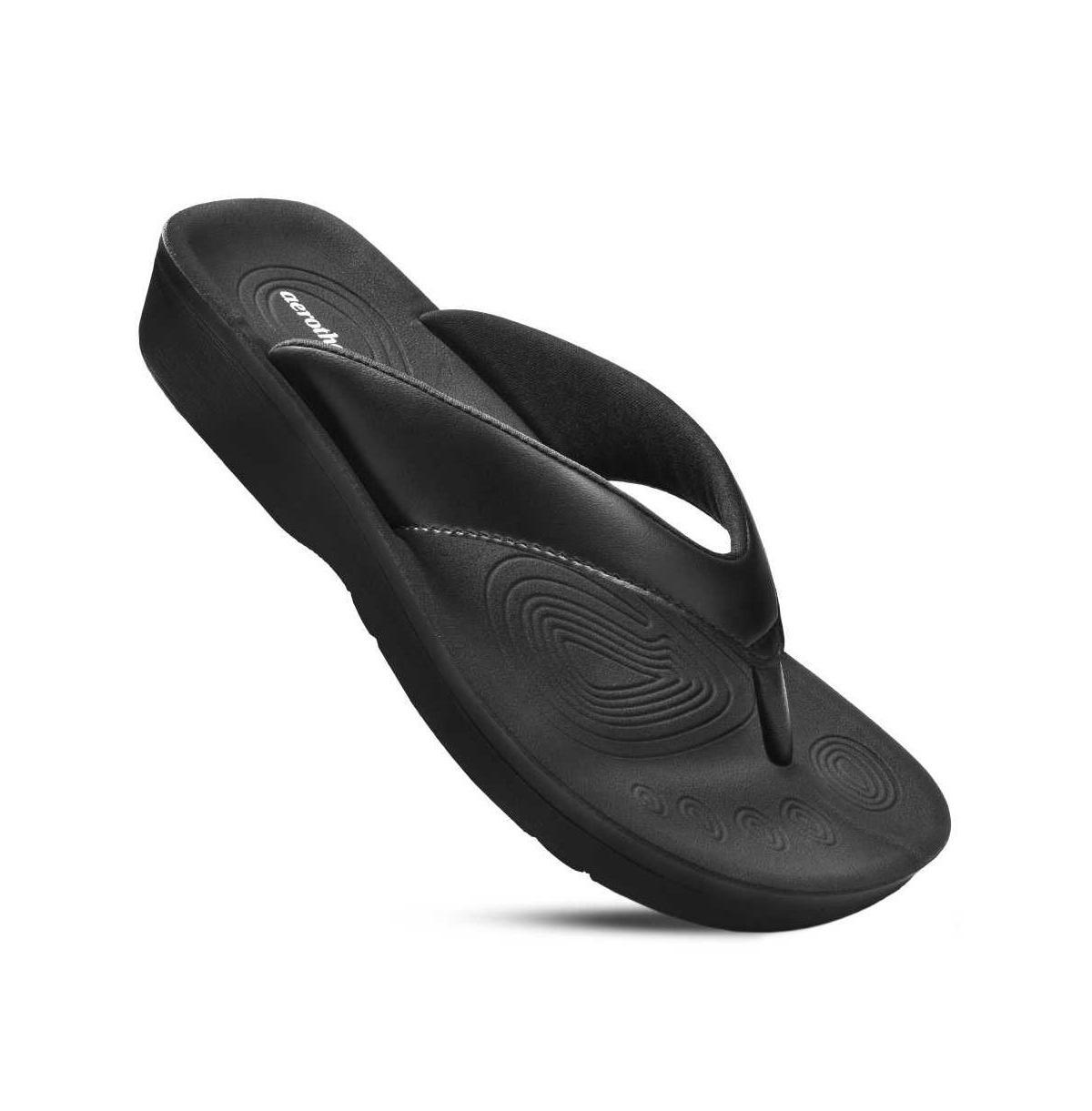 Aerothotic Ravine Womens Orthotic Thong Sandals Product Image