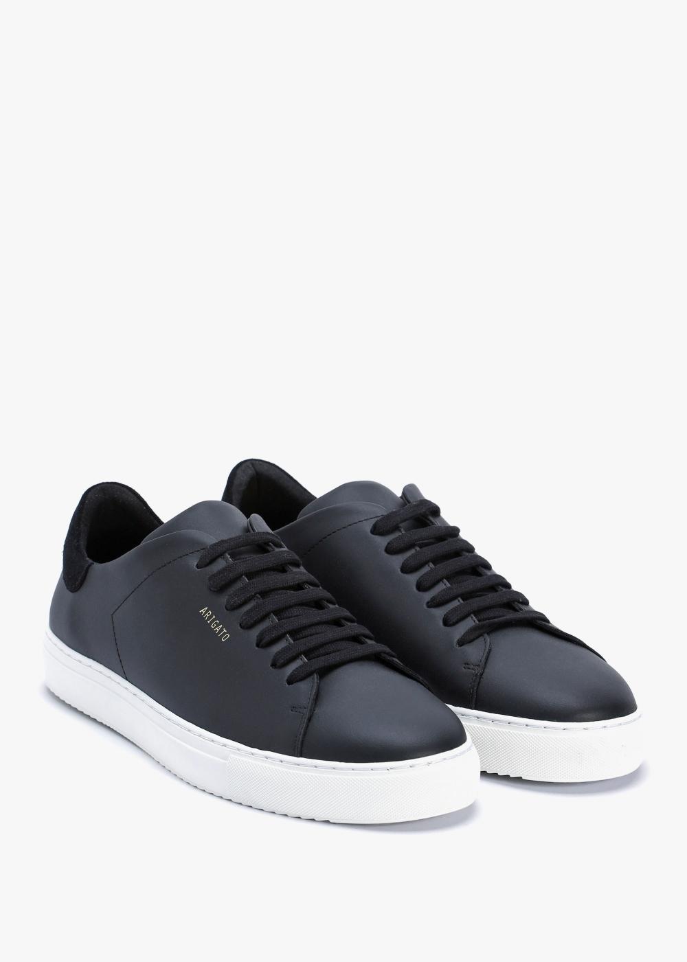 AXEL ARIGATO Clean 90 Leather Low-top Sneakers In Black Leather Product Image