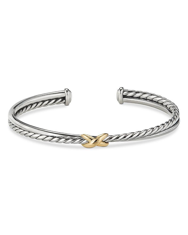 Petite X Center Station Bracelet with 18K Yellow Gold Product Image