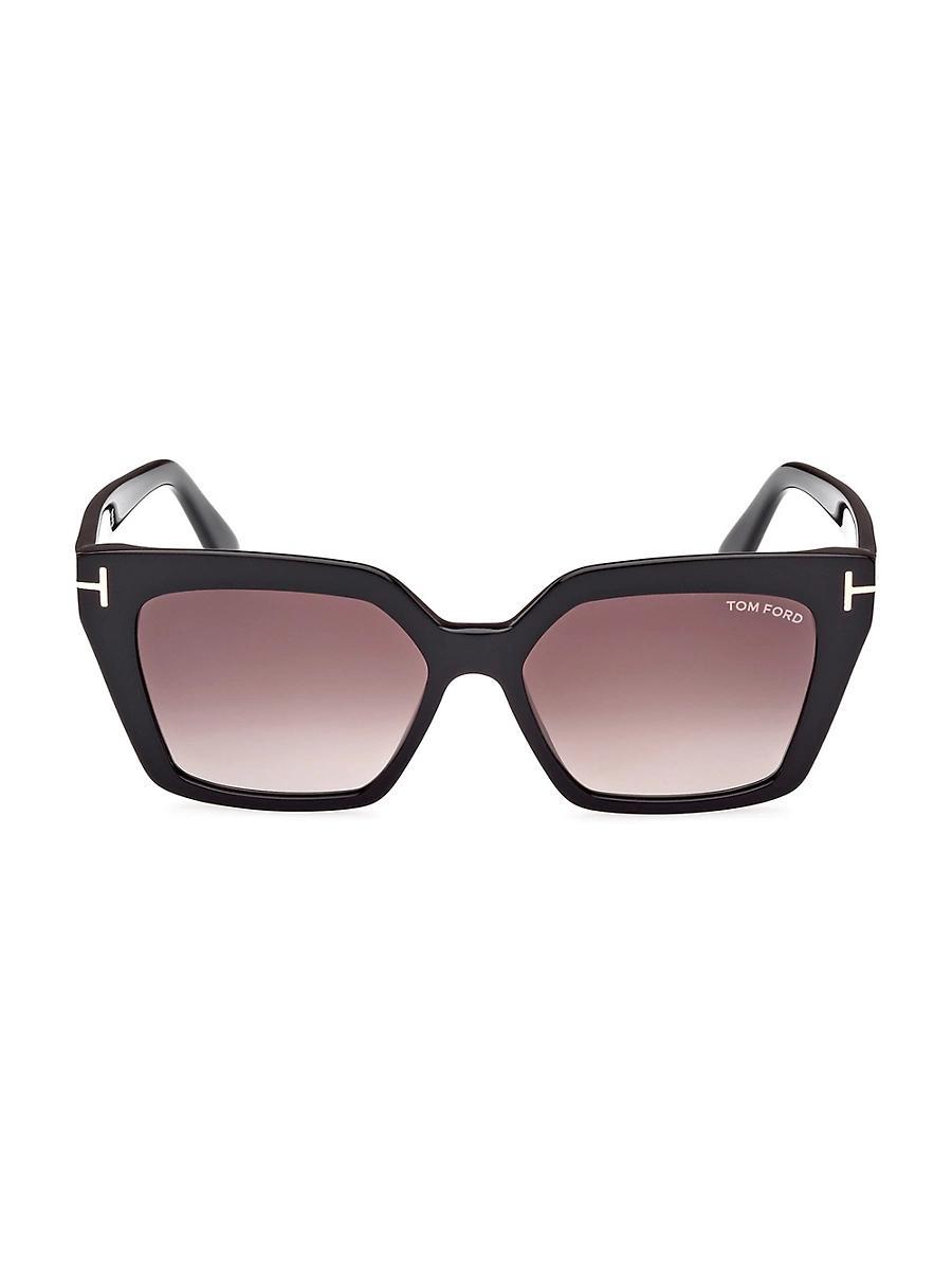 Winona Acetate T-Logo Cat-Eye Sunglasses Product Image