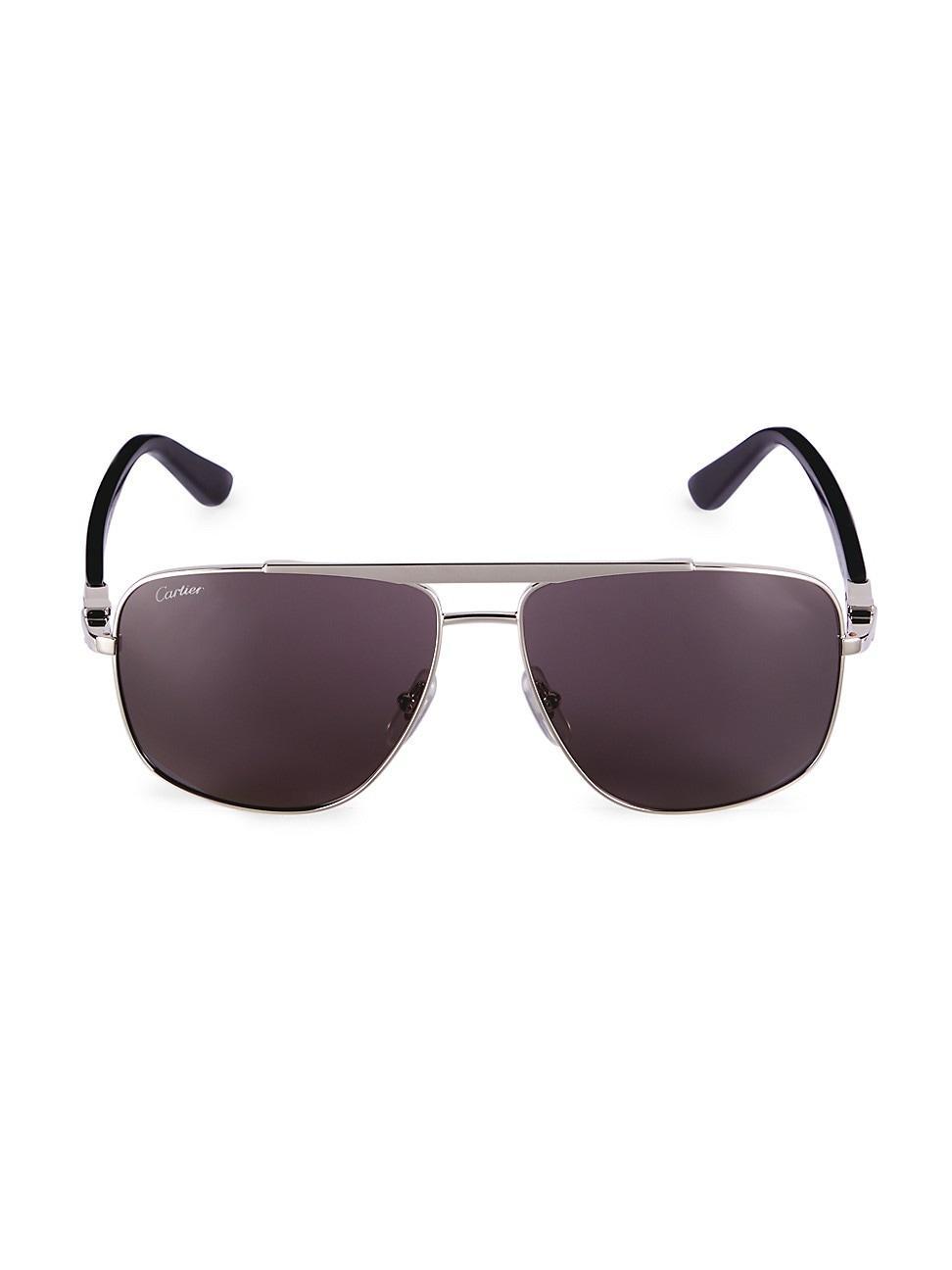 Mens C-Logo Aviator Sunglasses Product Image