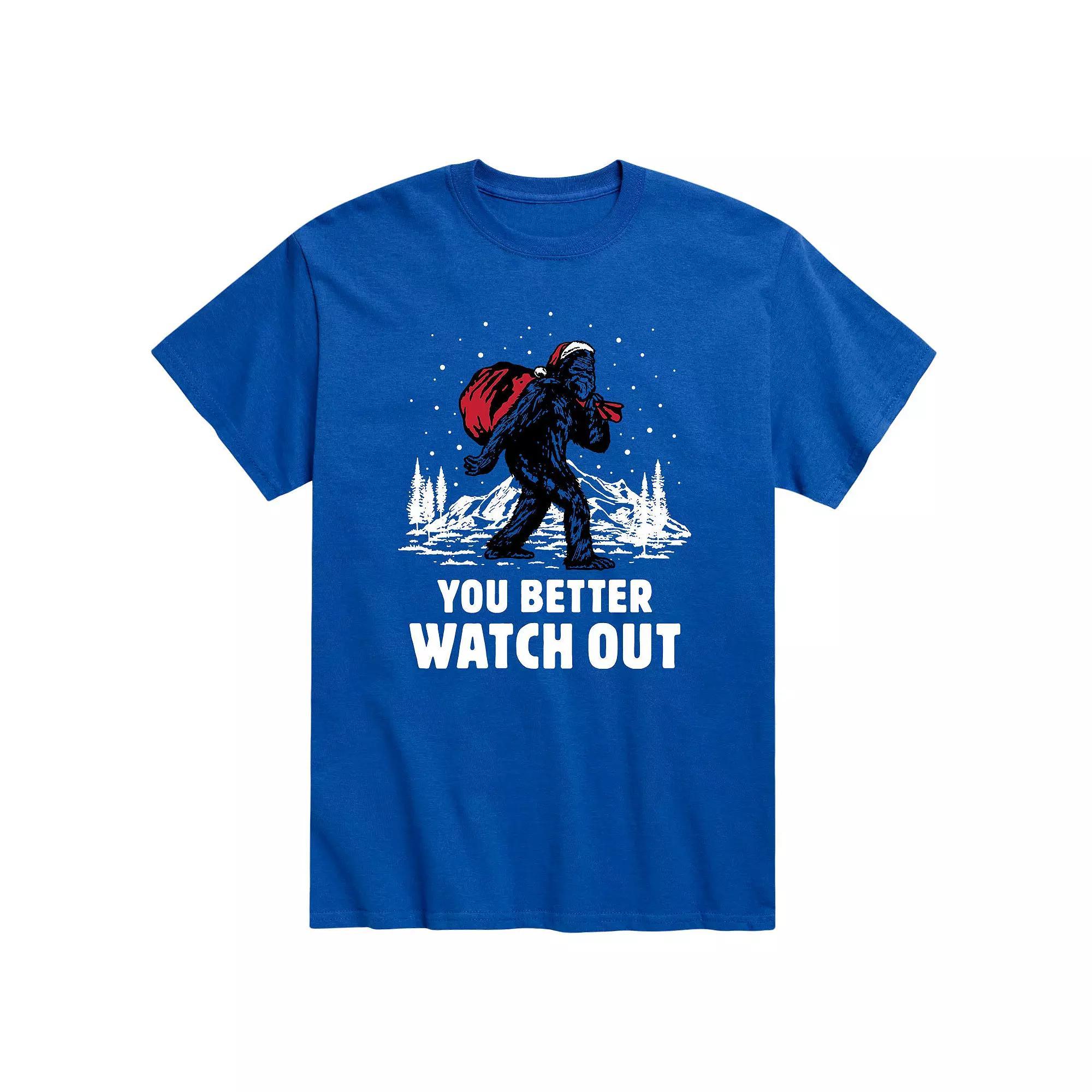 Men's You Better Watch Tee, Size: XXL, Royal Blue Product Image