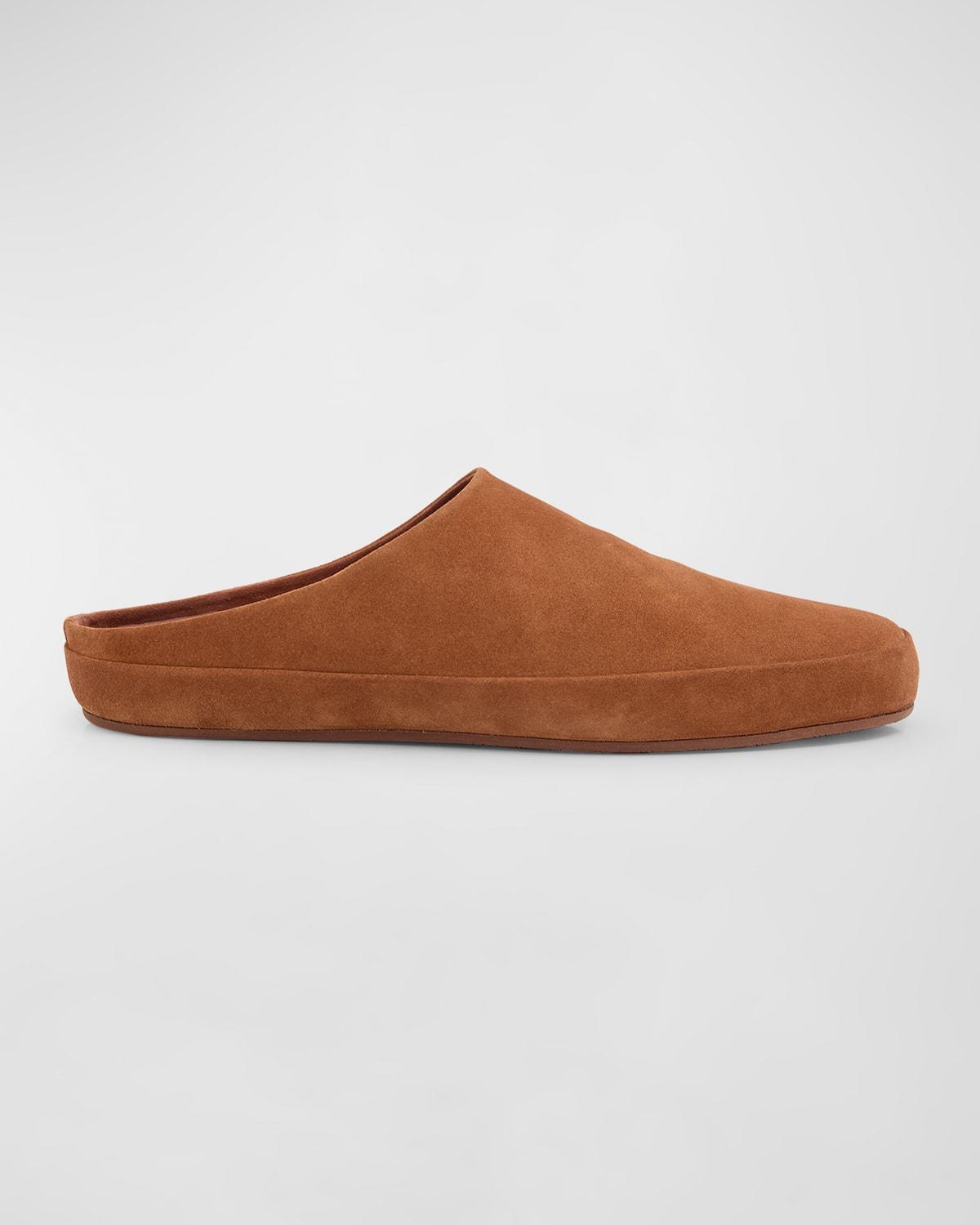 Mens Tomori Sabot Suede Mules Product Image