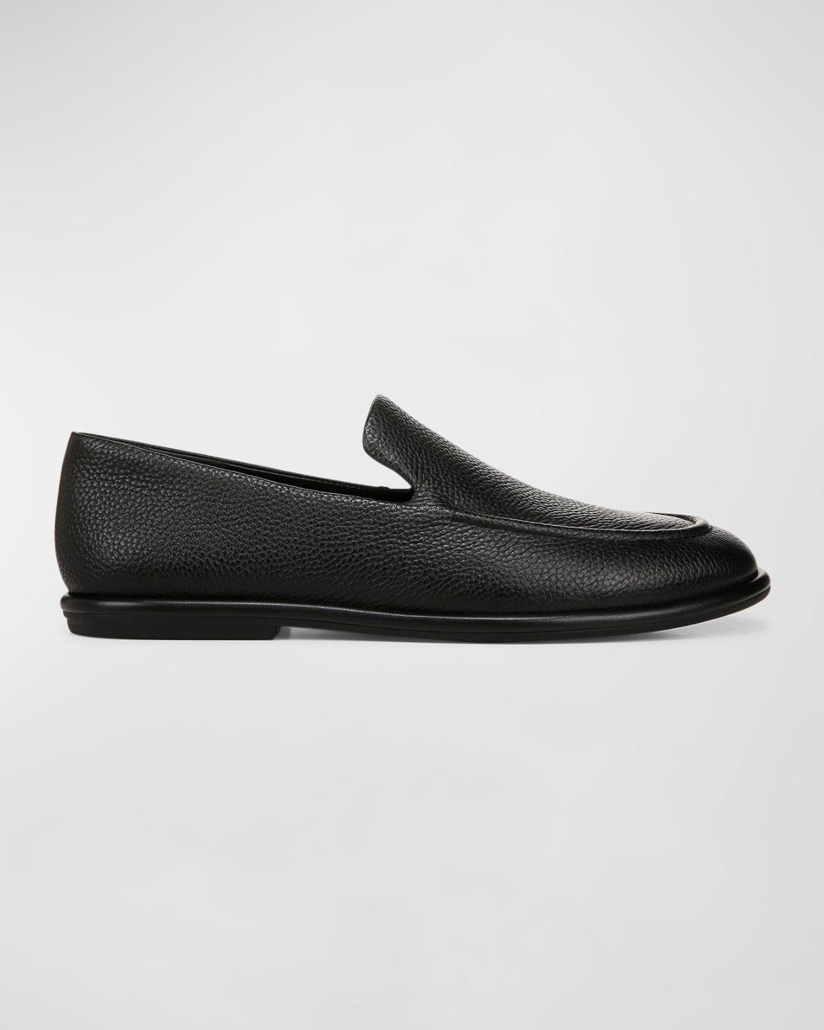 Men's Hann Leather Slip-On Loafers Product Image