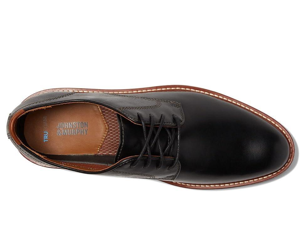 Johnston  Murphy Mens Upton Plain Toe Leather Oxfords Product Image