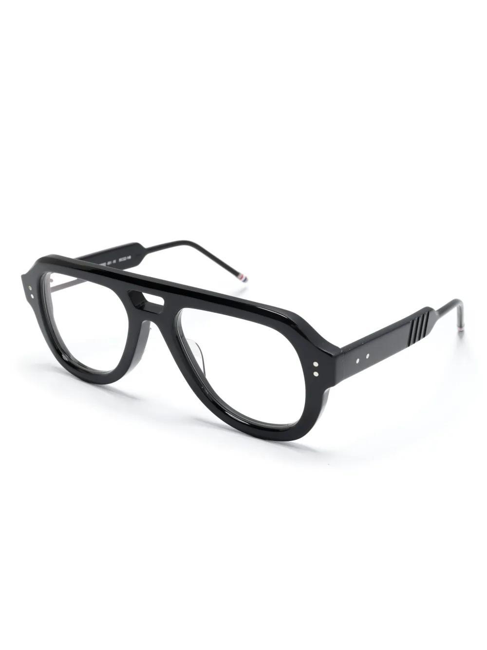 THOM BROWNE Ueo923a Glasses In Black Product Image