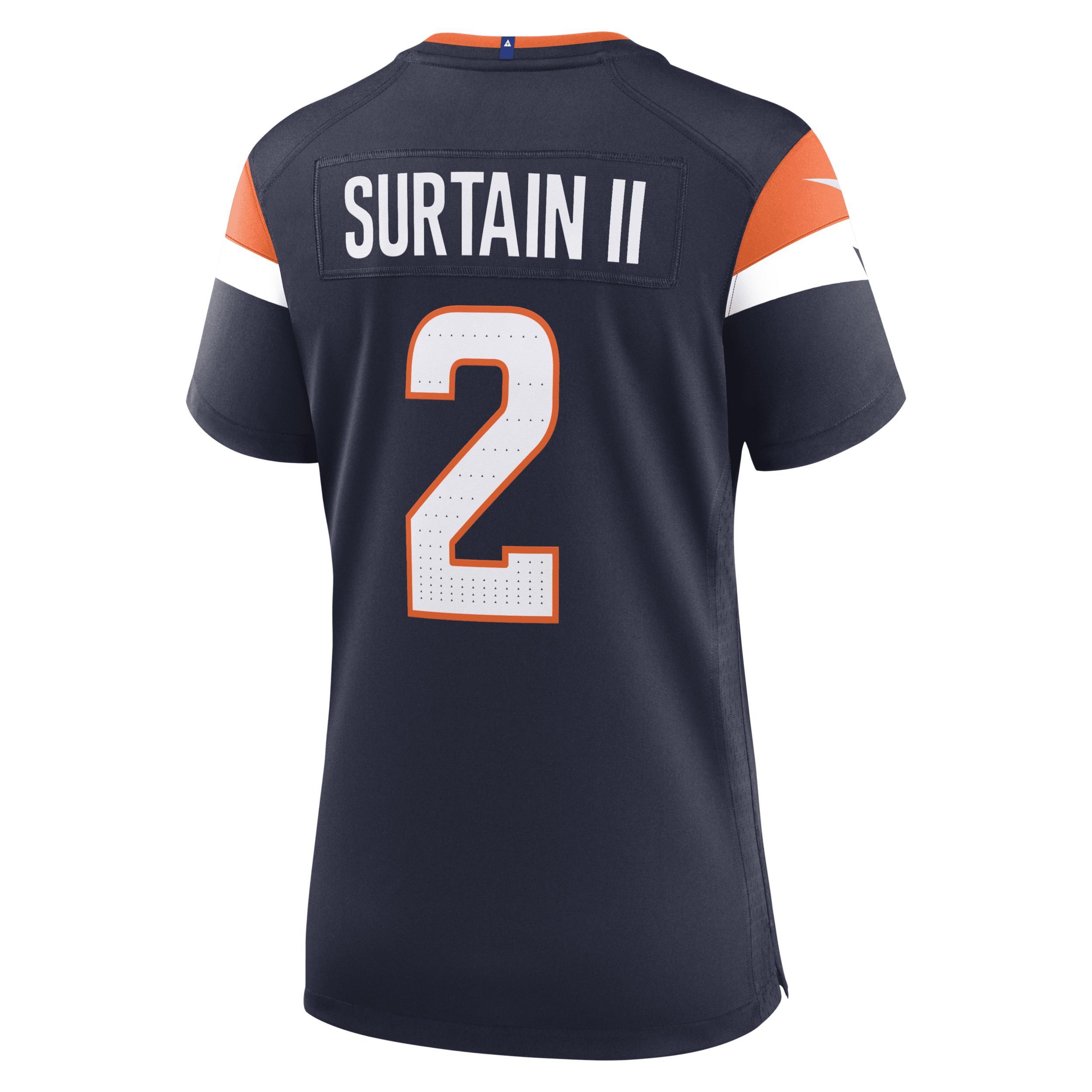 Patrick Surtain II Denver Broncos Nike Womens NFL Game Football Jersey Product Image