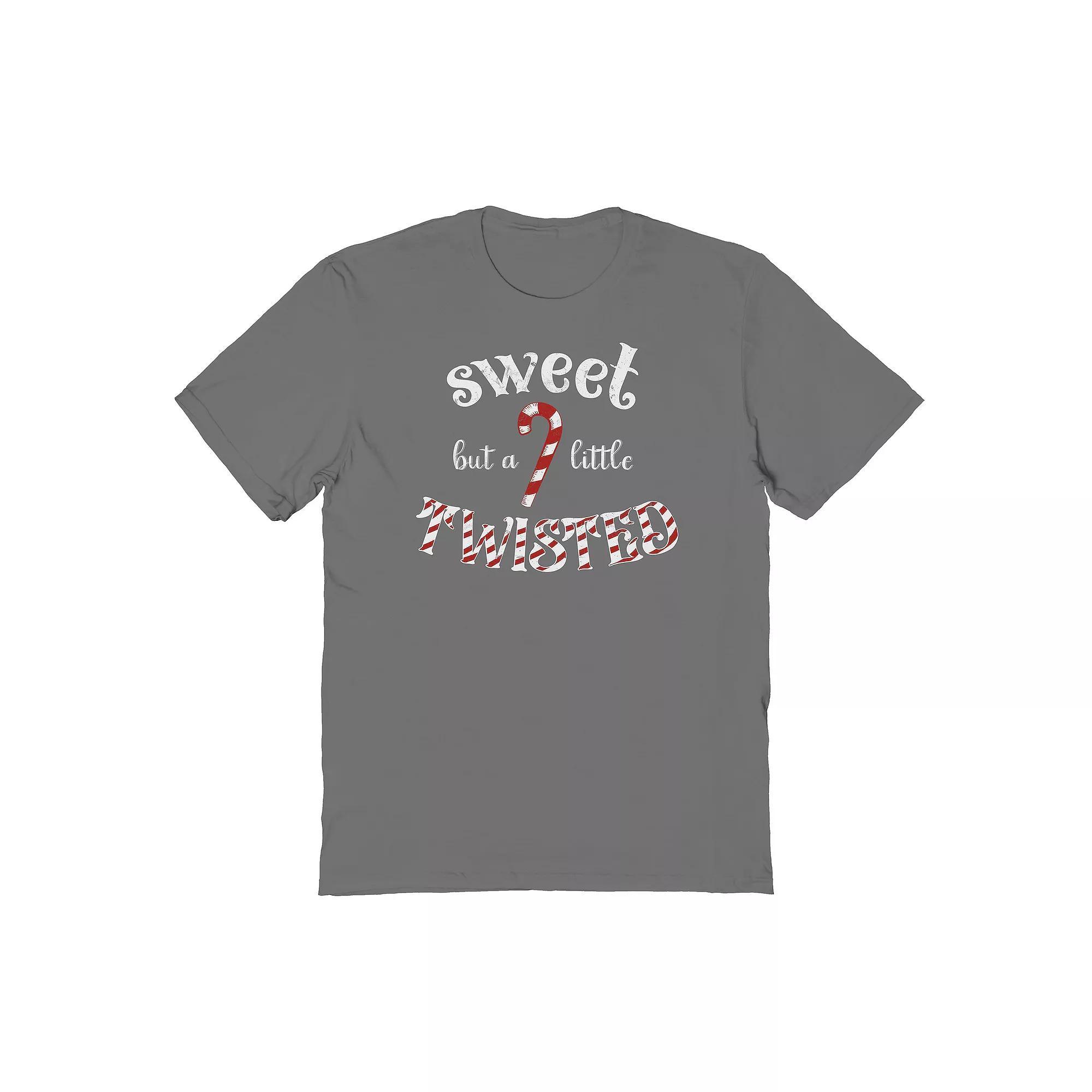 Men's Sweet but Twisted Graphic Tee, Women's, Size: Medium, Grey Product Image