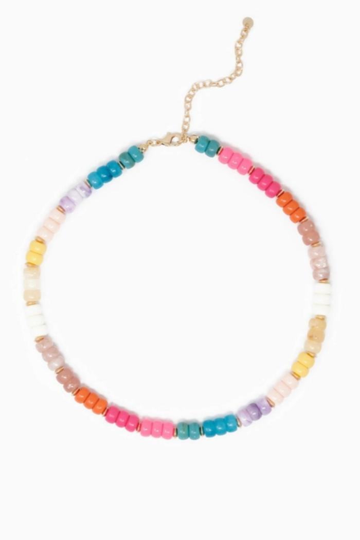 Multi-Color Beaded Necklace Product Image