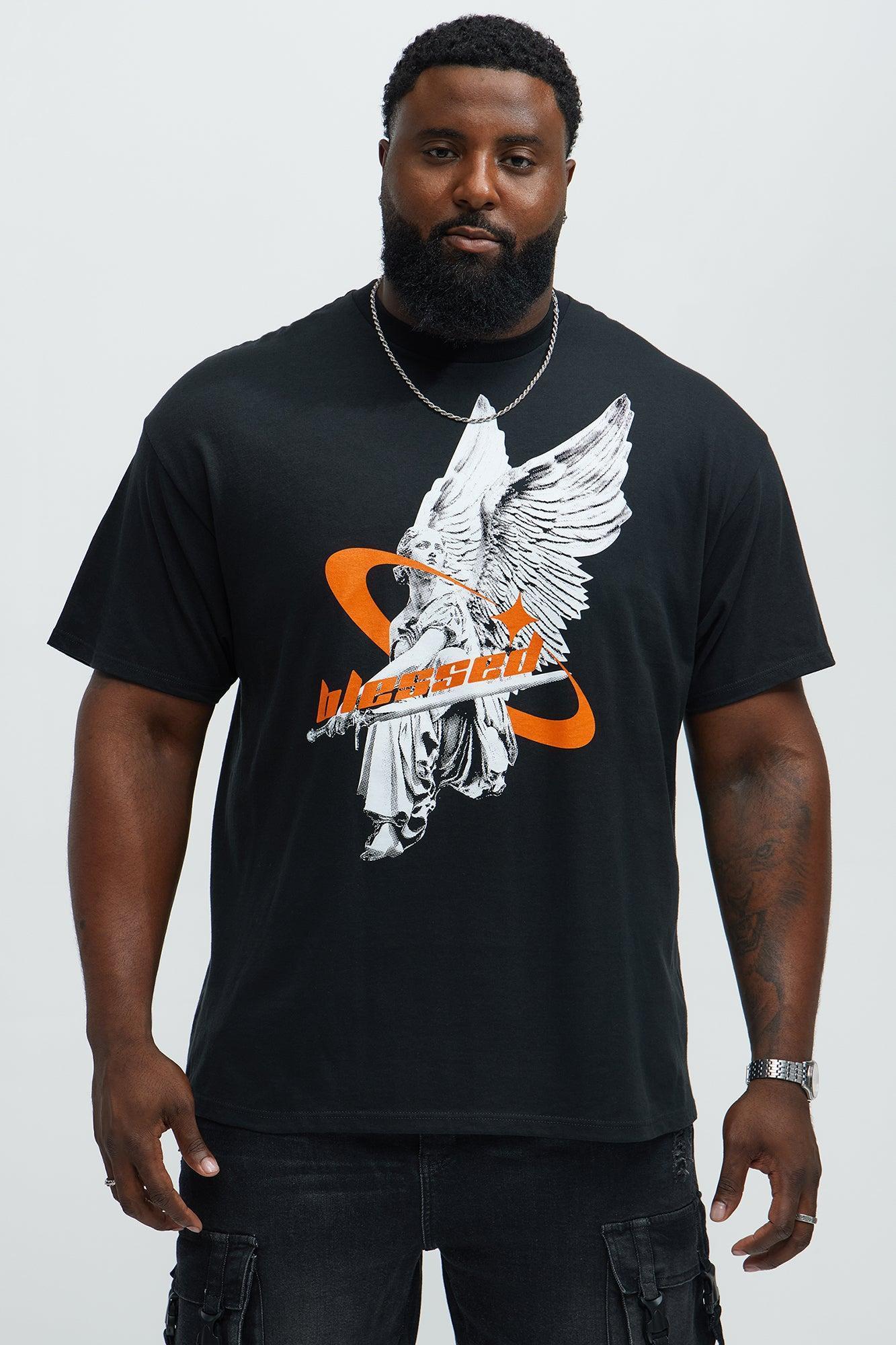 Blessed Era Short Sleeve Tee - Black Male Product Image