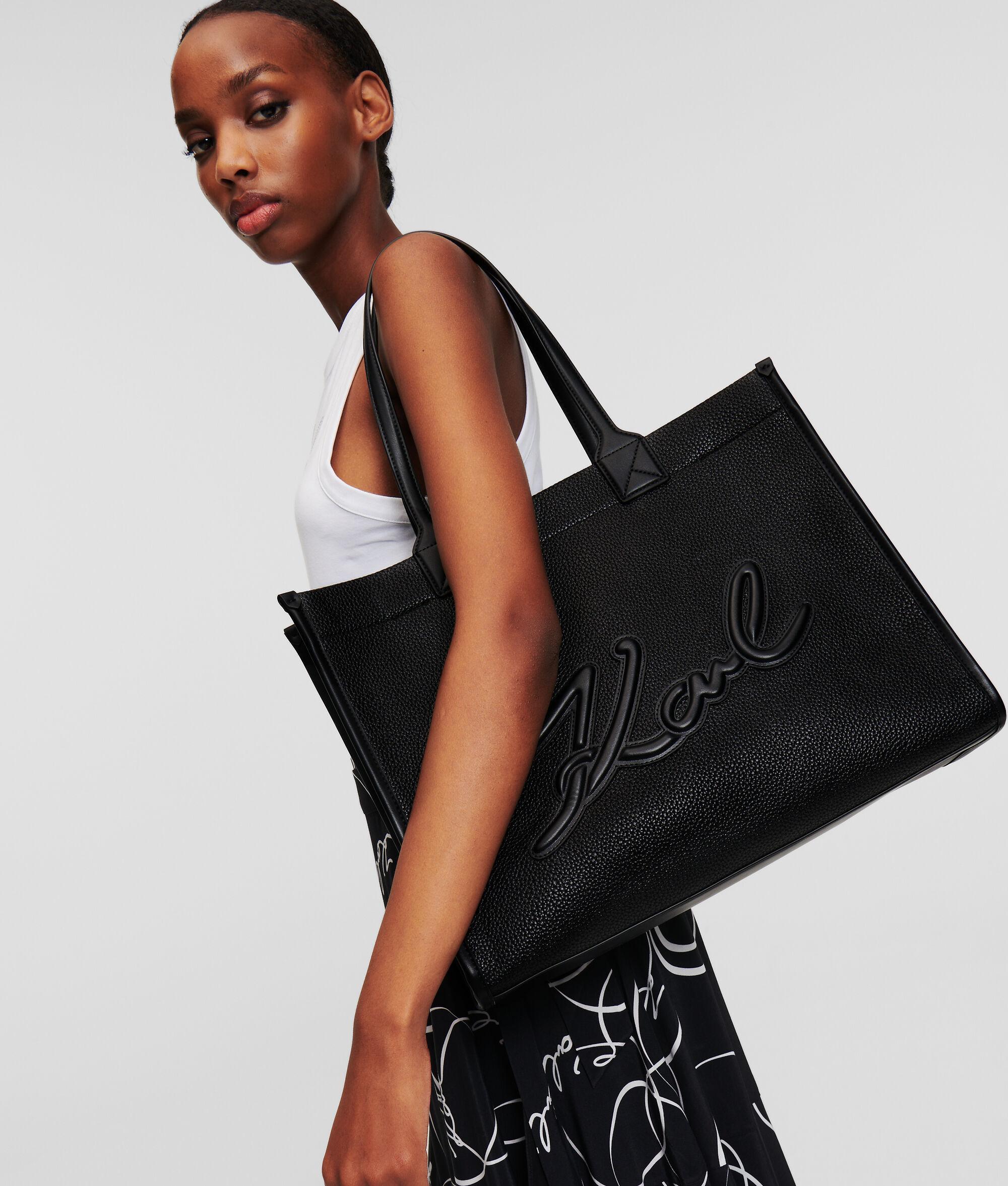 K/SKUARE GRAINY LARGE TOTE BAG Product Image