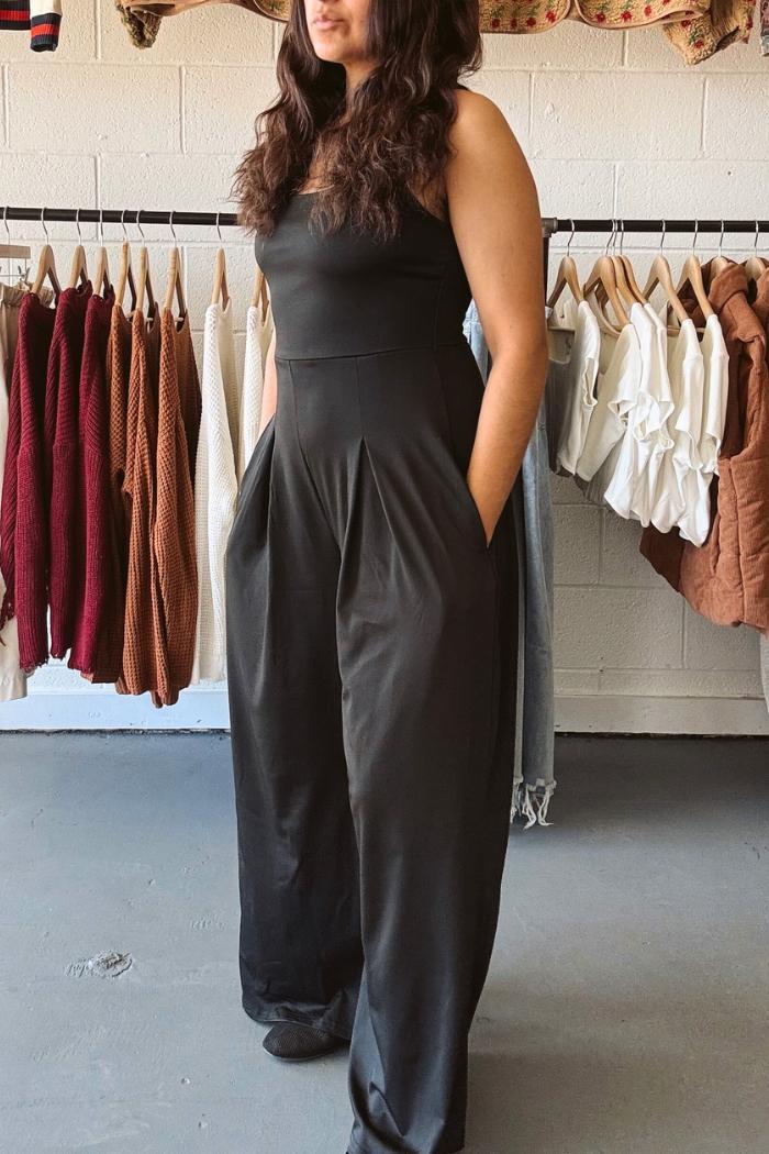 Pleated Jumpsuit Product Image