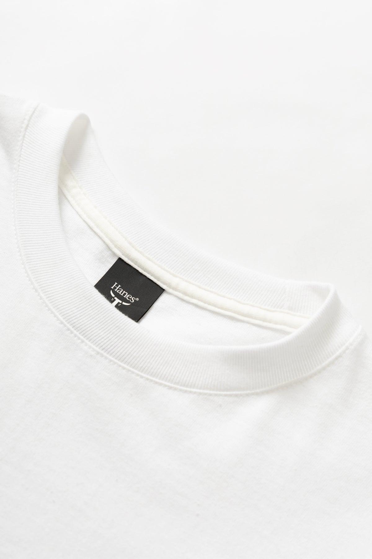 Hanes - Oversized Beefy-T 6oz T-Shirt - White Product Image