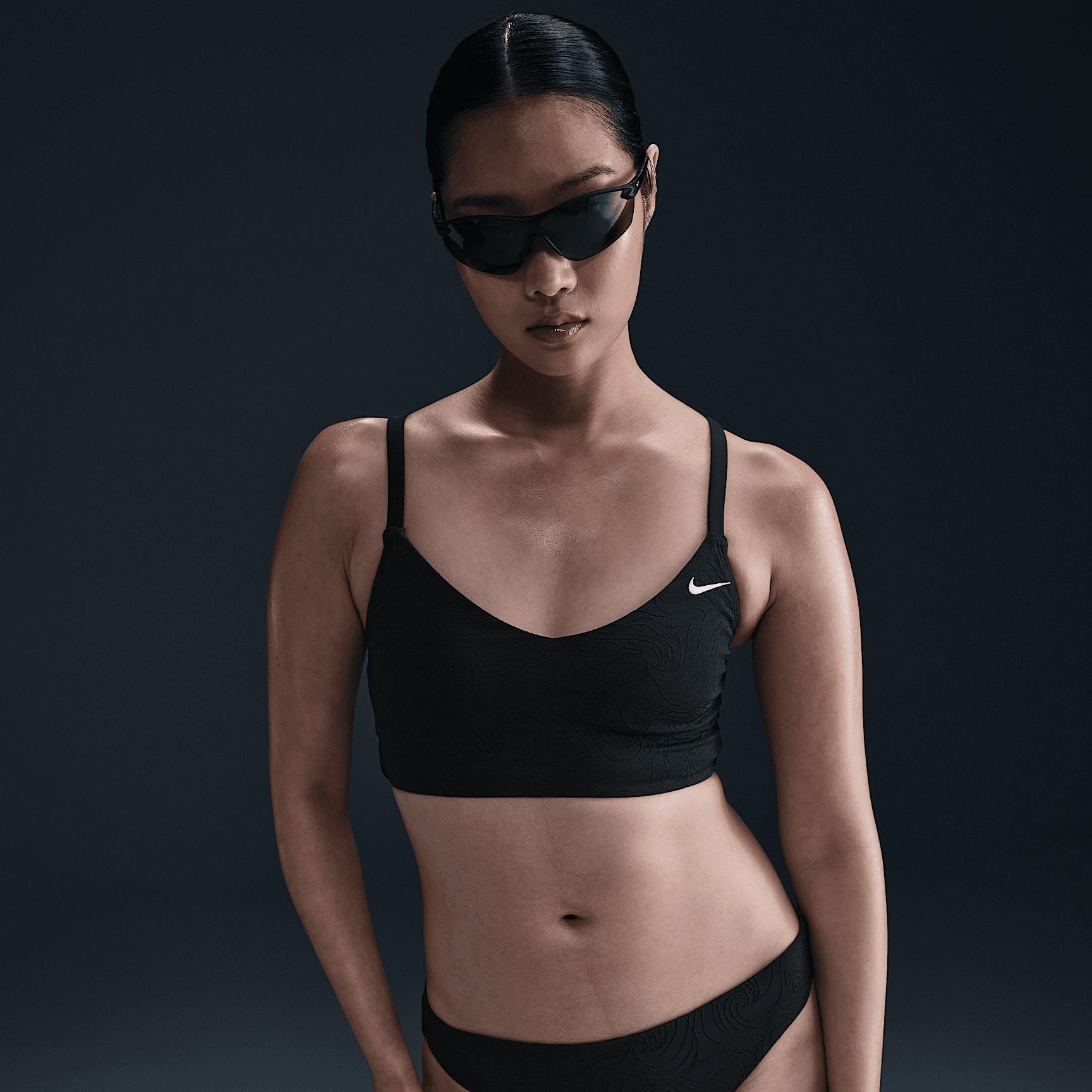 Nike Womens Swim Water Texture Hipster Bikini Bottom | NESSF263-001 Product Image