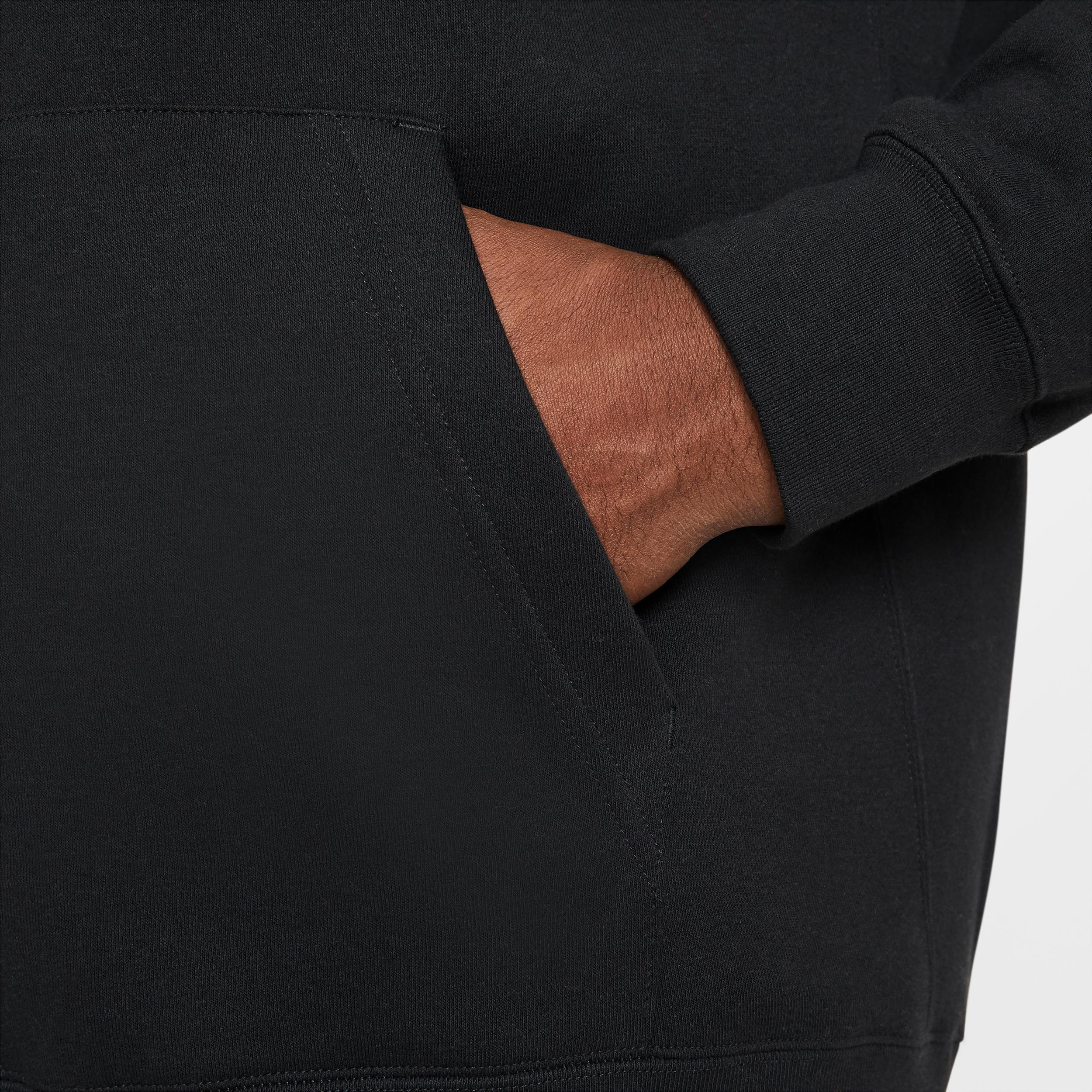 Mens Nike Sportswear Club Fleece Full-Zip Hoodie | BV2645-010 Product Image