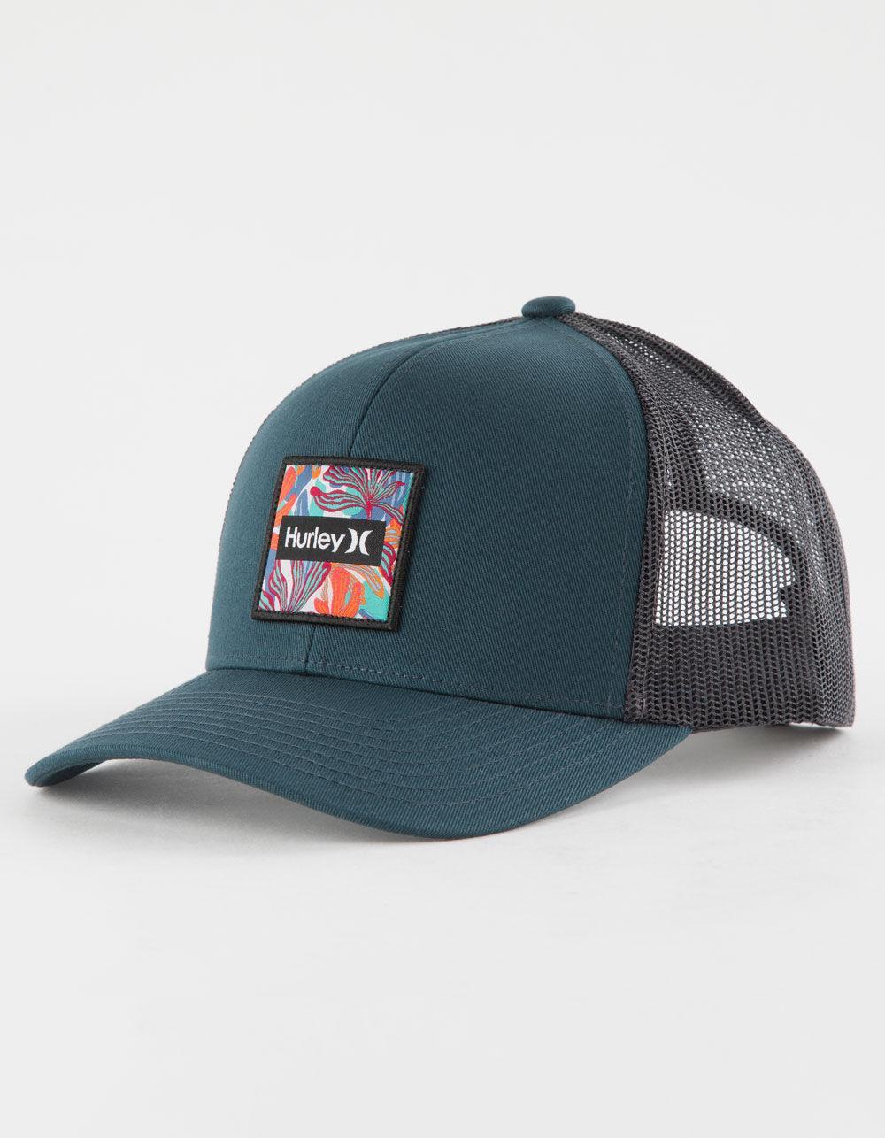 HURLEY Seacliff Mens Trucker Hat - BLK/BLUE Product Image