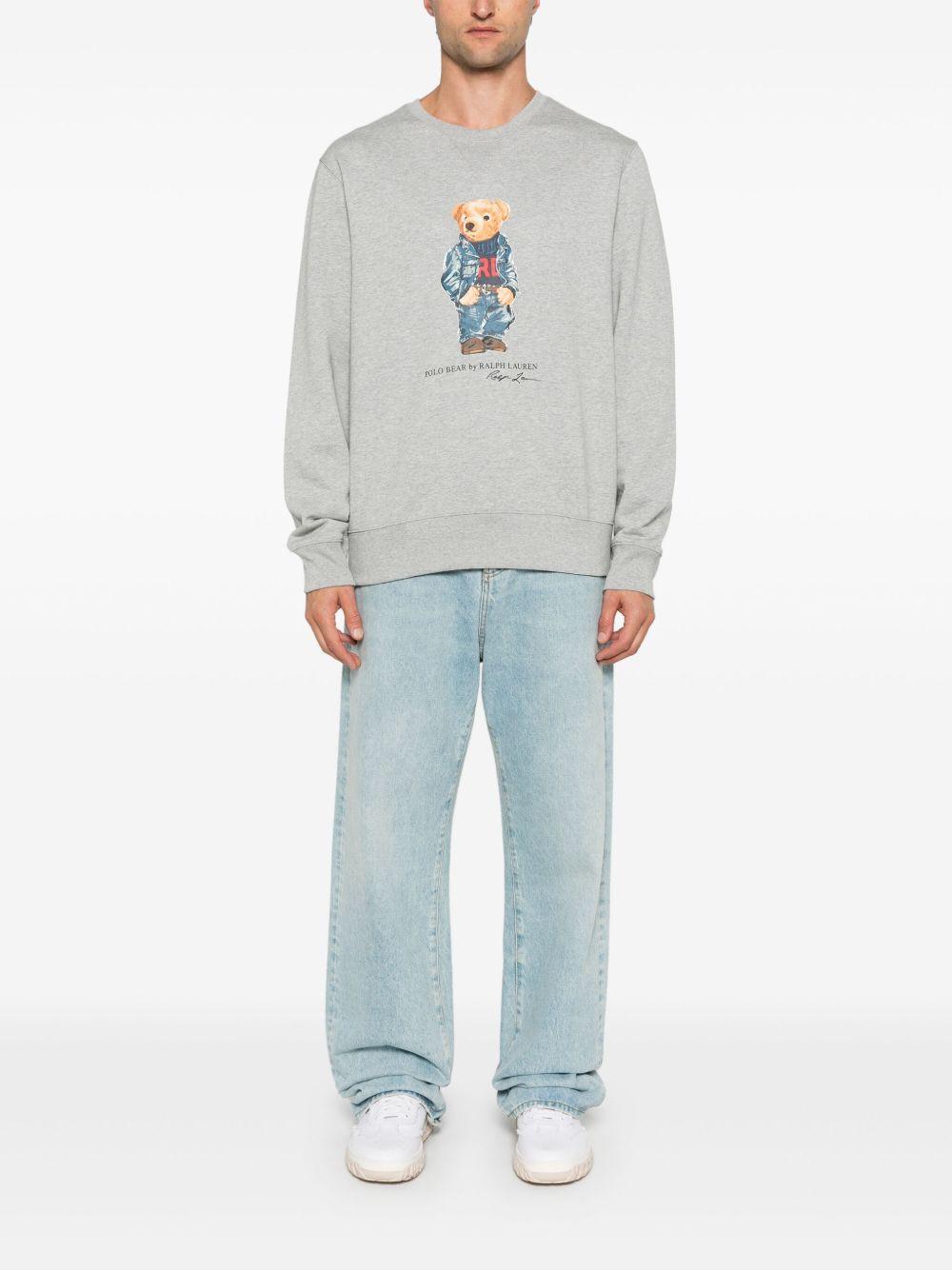 Polo Bear fleece sweatshirt Product Image