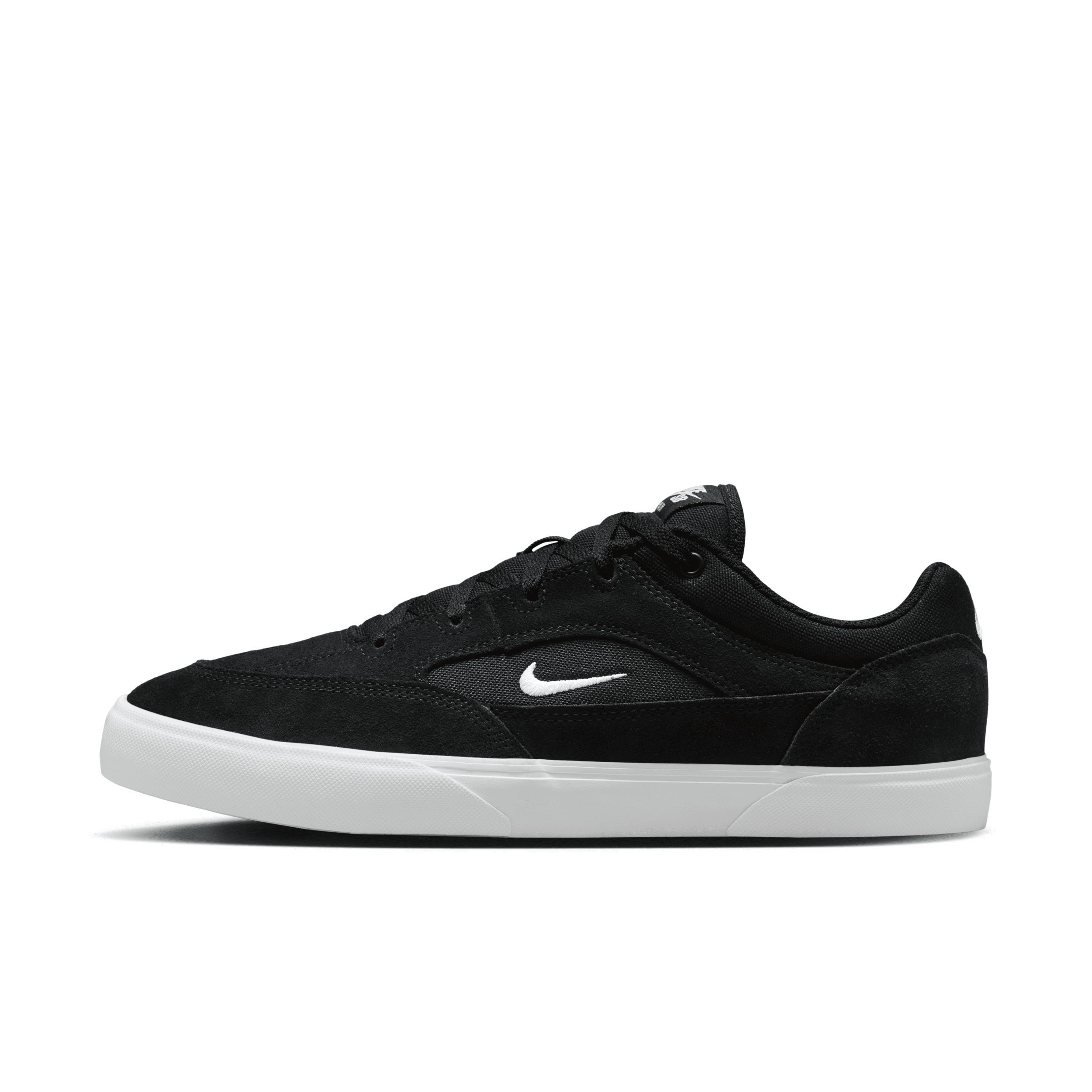 NIKE Men's Sb Malor Shoes In Black/white In Multi Product Image