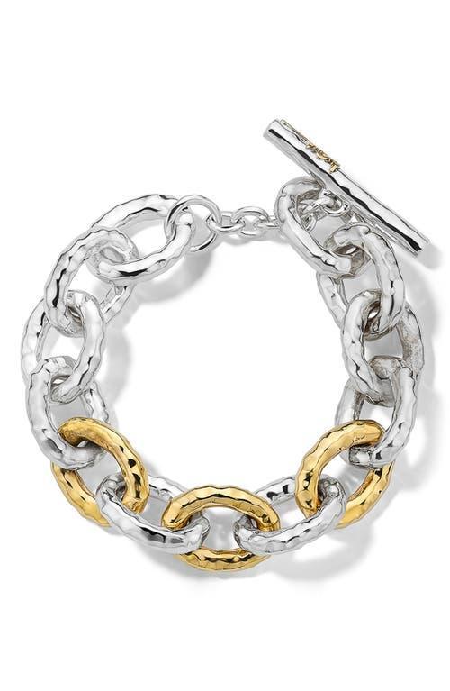 Womens Classico Two-Tone 18K-Yellow-Gold & Sterling Silver Toggle Bracelet Product Image