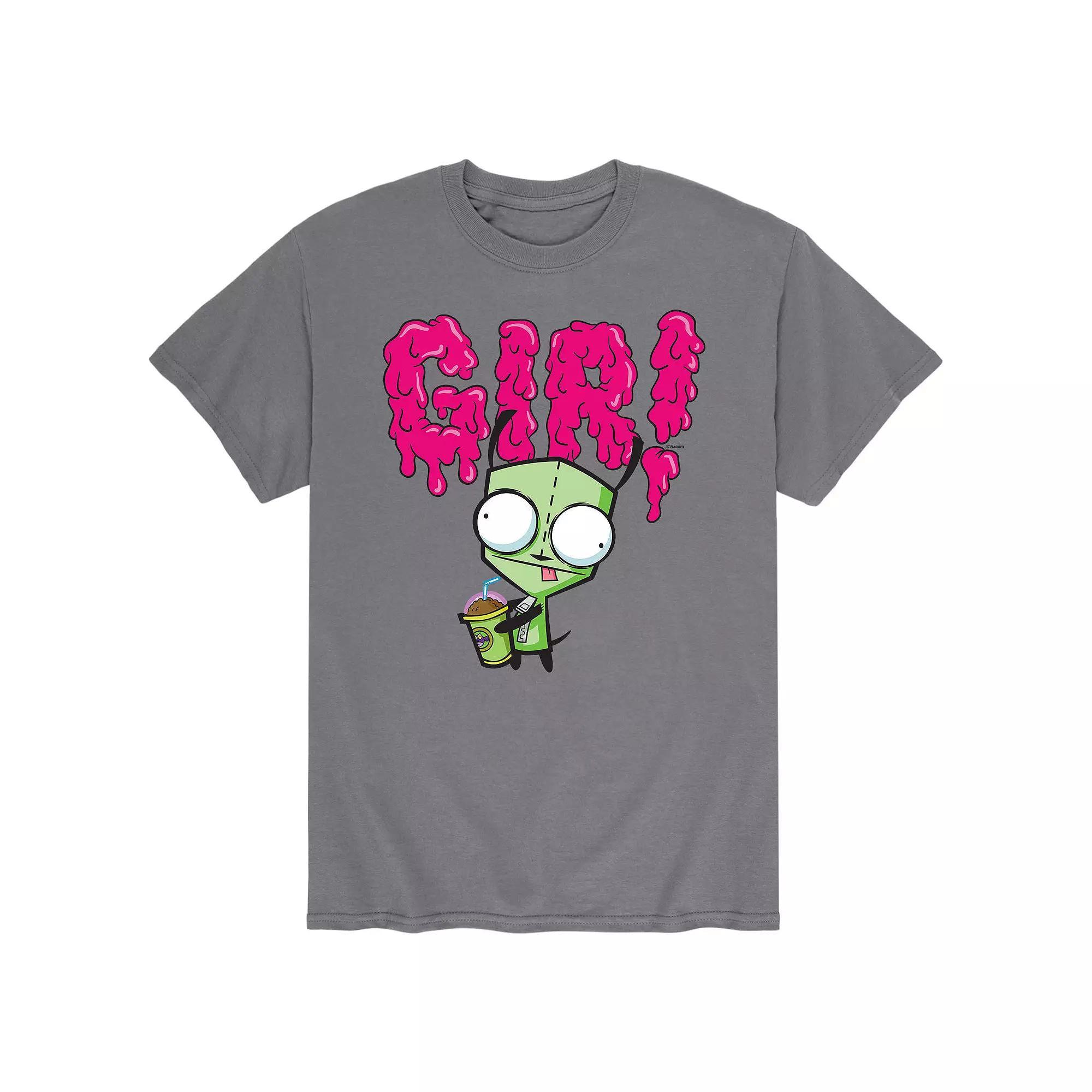 Men's Invader Zim Gir Slime Slush Tee, Size: Small, Gray Product Image