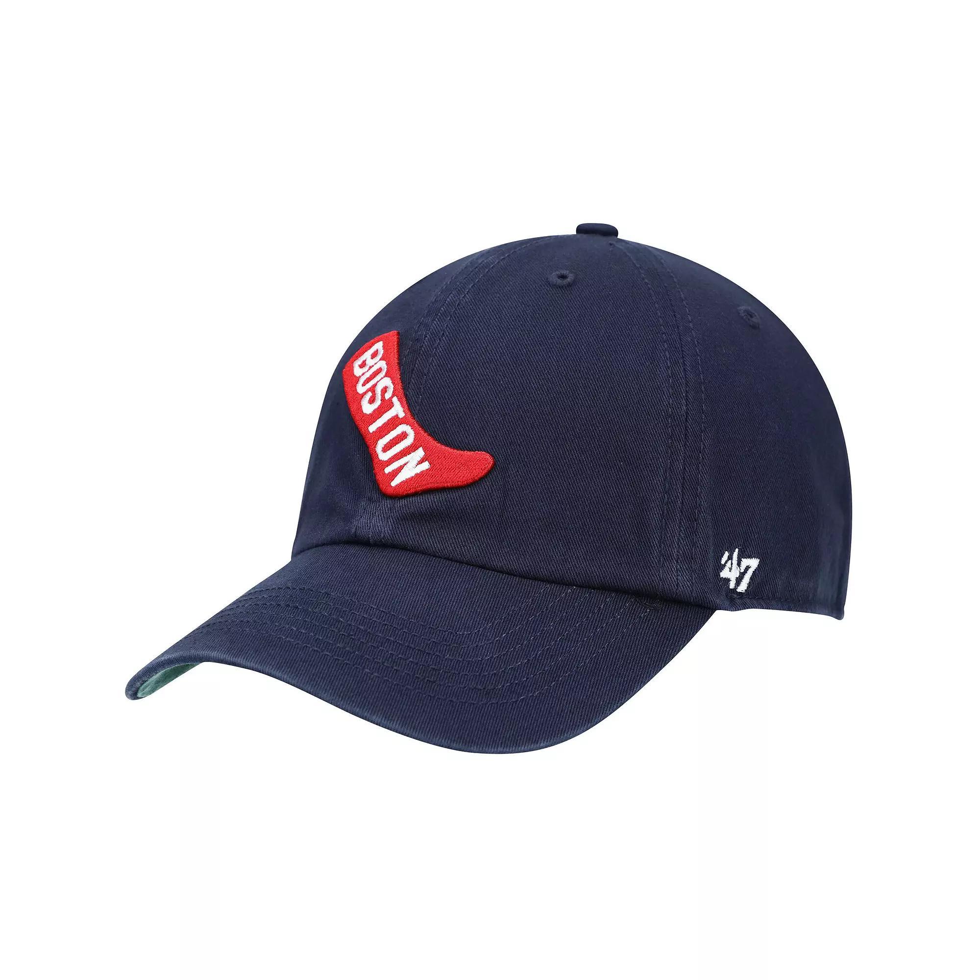 Mens 47 Boston Red Sox Cooperstown Collection Franchise Logo Fitted Hat Blue Product Image