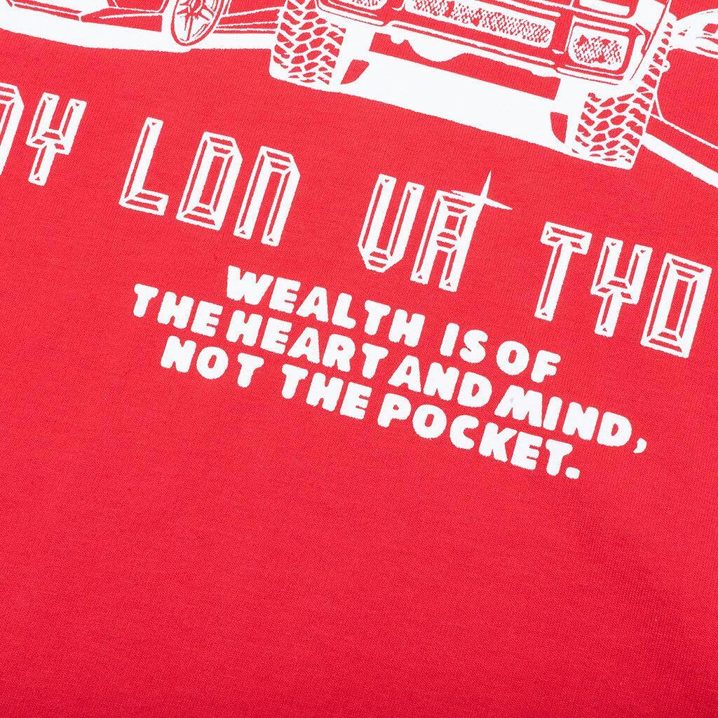 Ride S/S Knit Shirt - Red Male Product Image