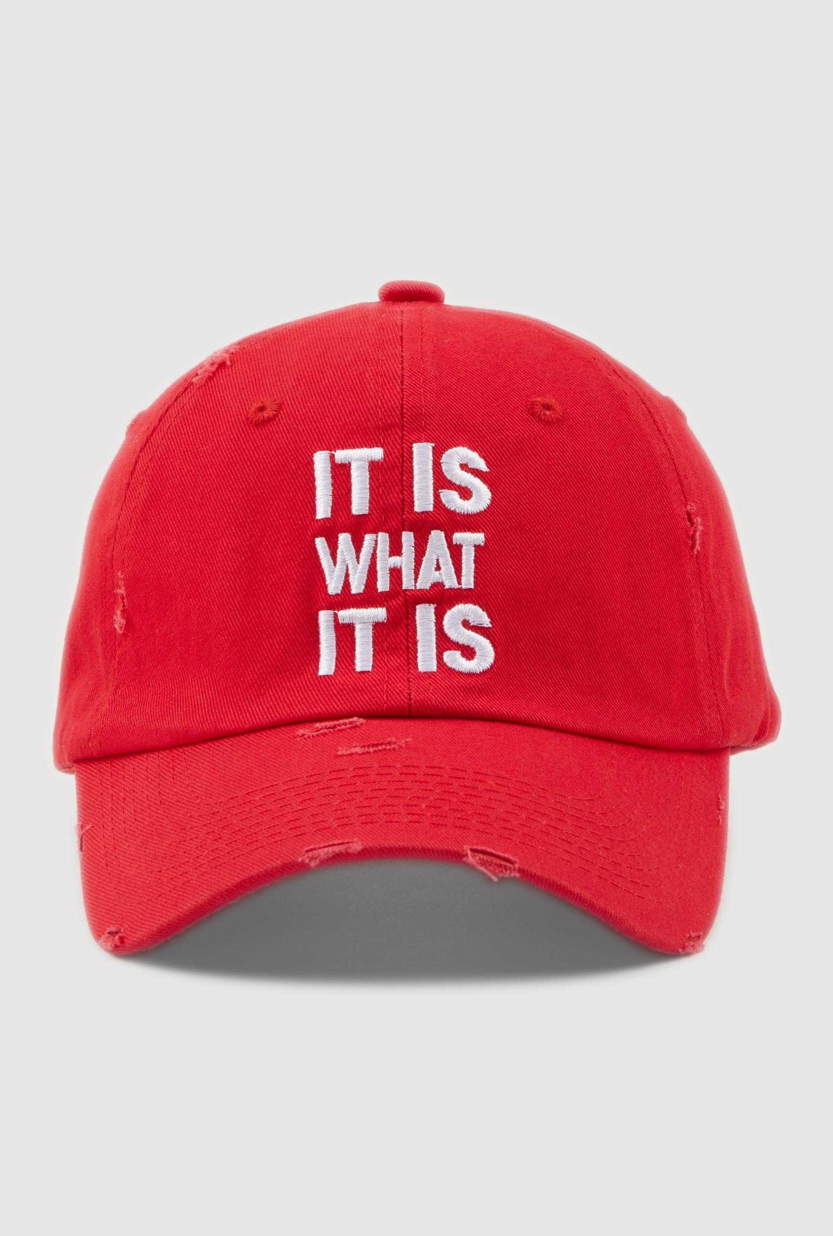 It Is What It Is Baseball Cap Female Product Image