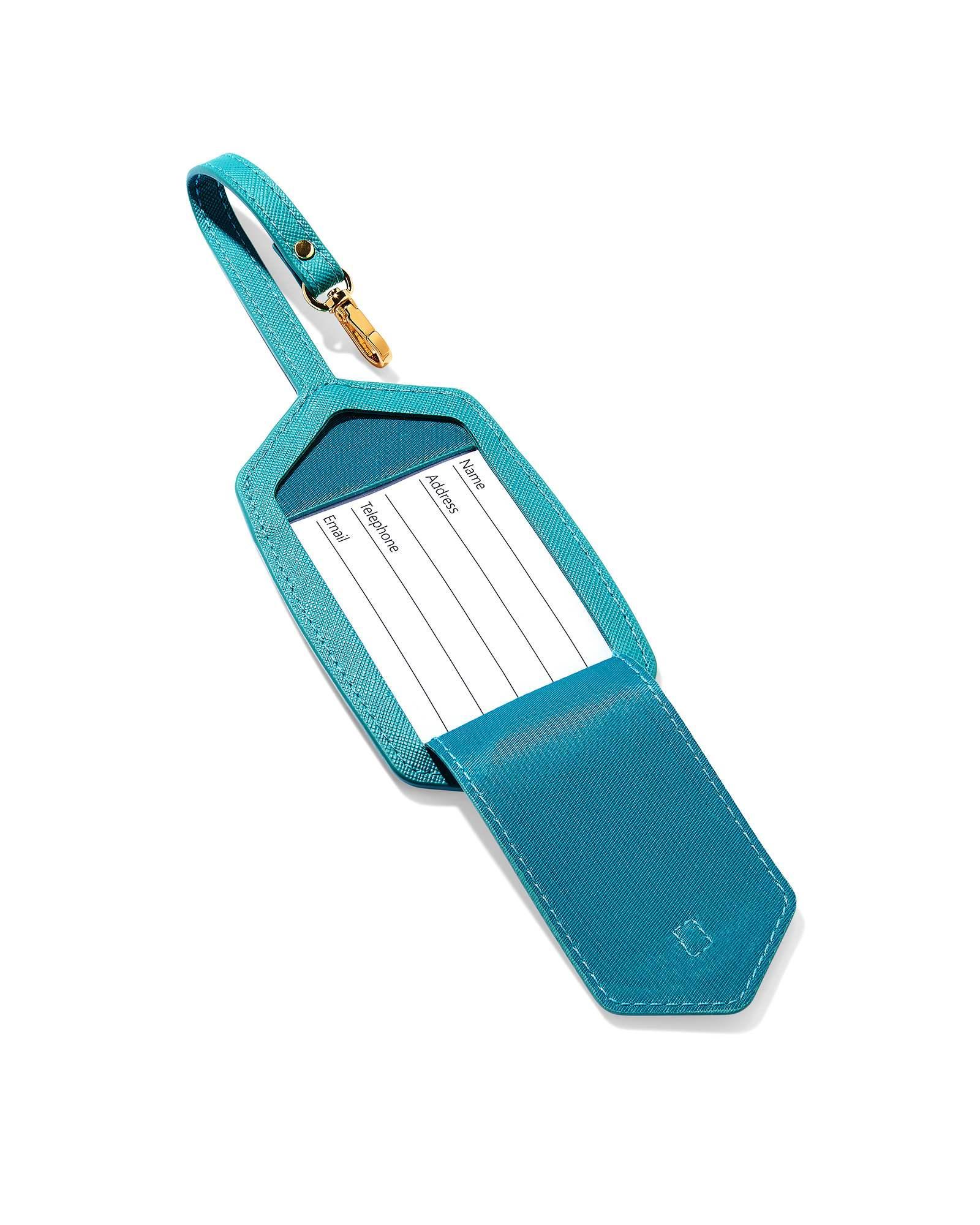 Luggage Tag in Dark Turquoise Product Image