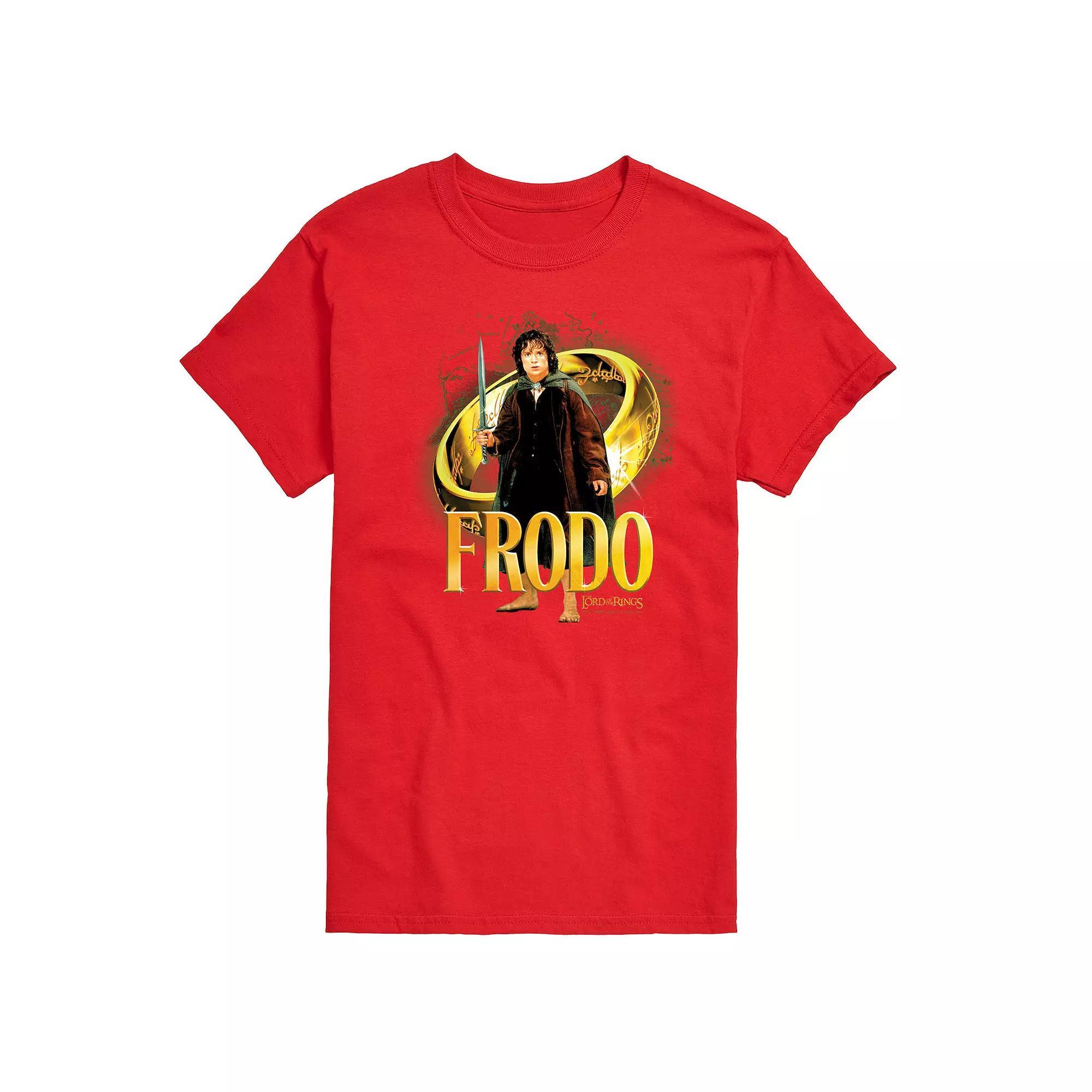 Men's The Lord Of The Rings Frodo Baggins Ring Graphic Tee,  Product Image